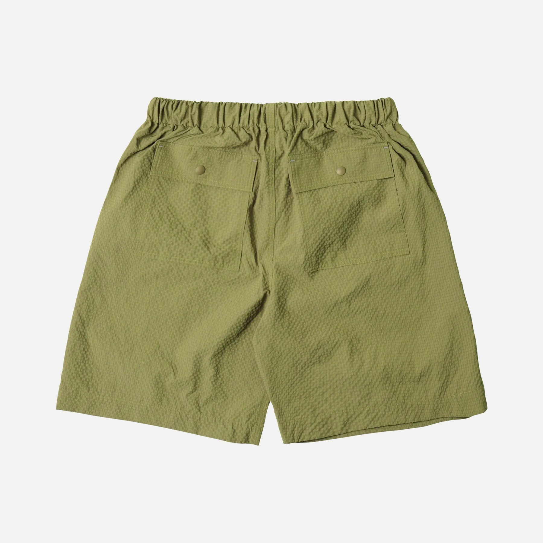 COMFORTABLE BANDING SHORTS - MOSS GREEN sold by FrizmWORKS product image thumbnail 2