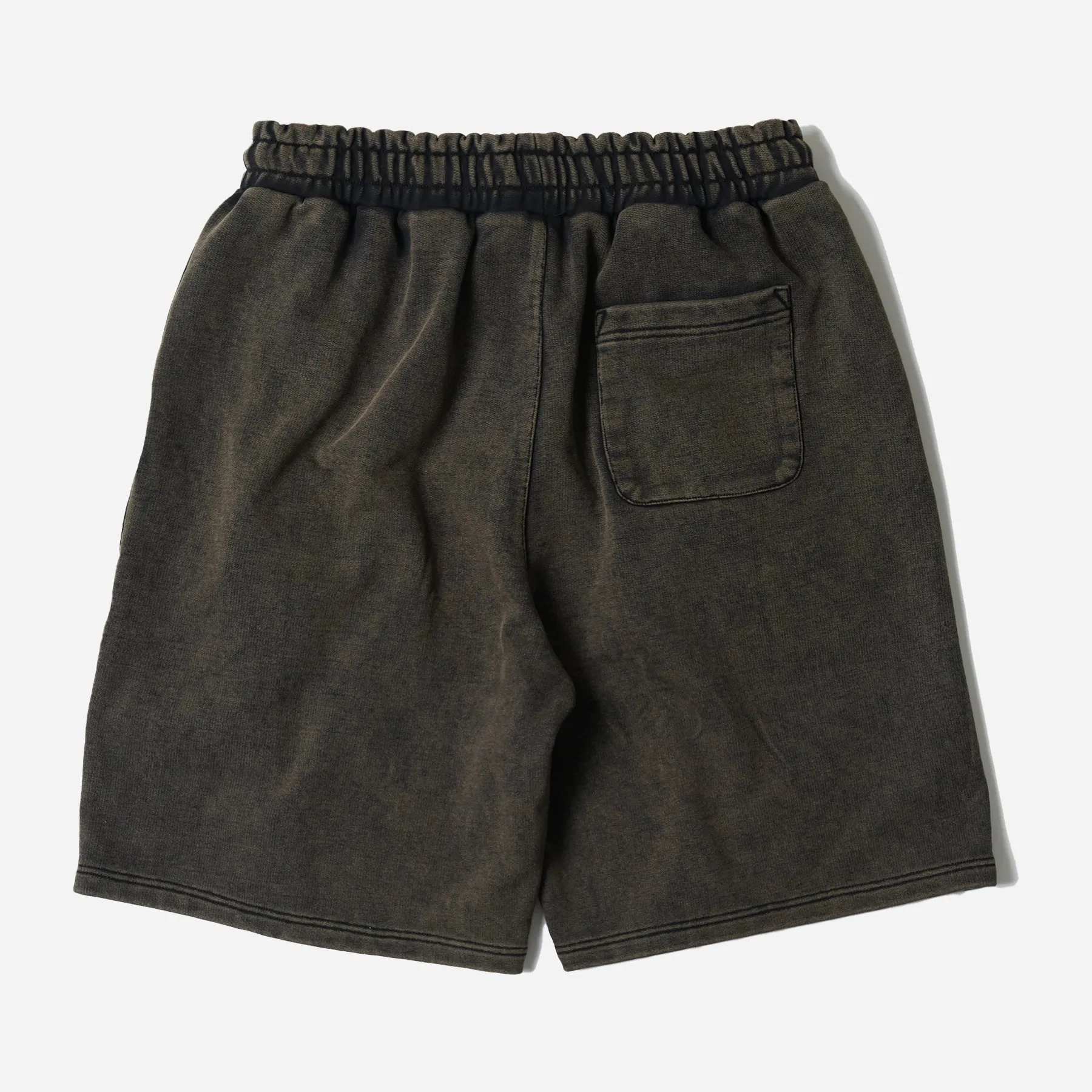 POUCH POCKET SWEAT SHORTS - BLACK BROWN sold by FrizmWORKS product image thumbnail 2