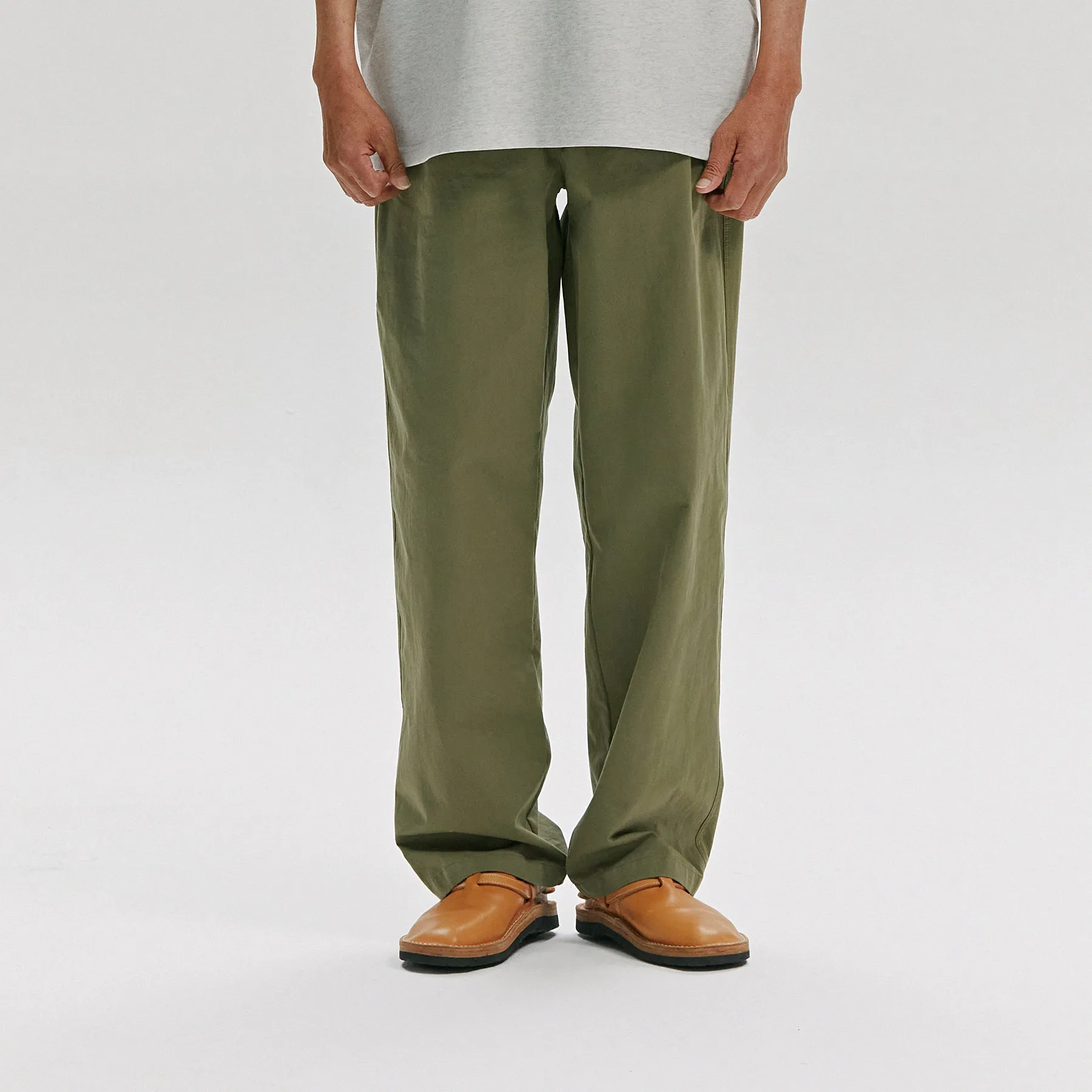 BANDING REGULAR EASY PANTS - OLIVE sold by FrizmWORKS product image thumbnail 3