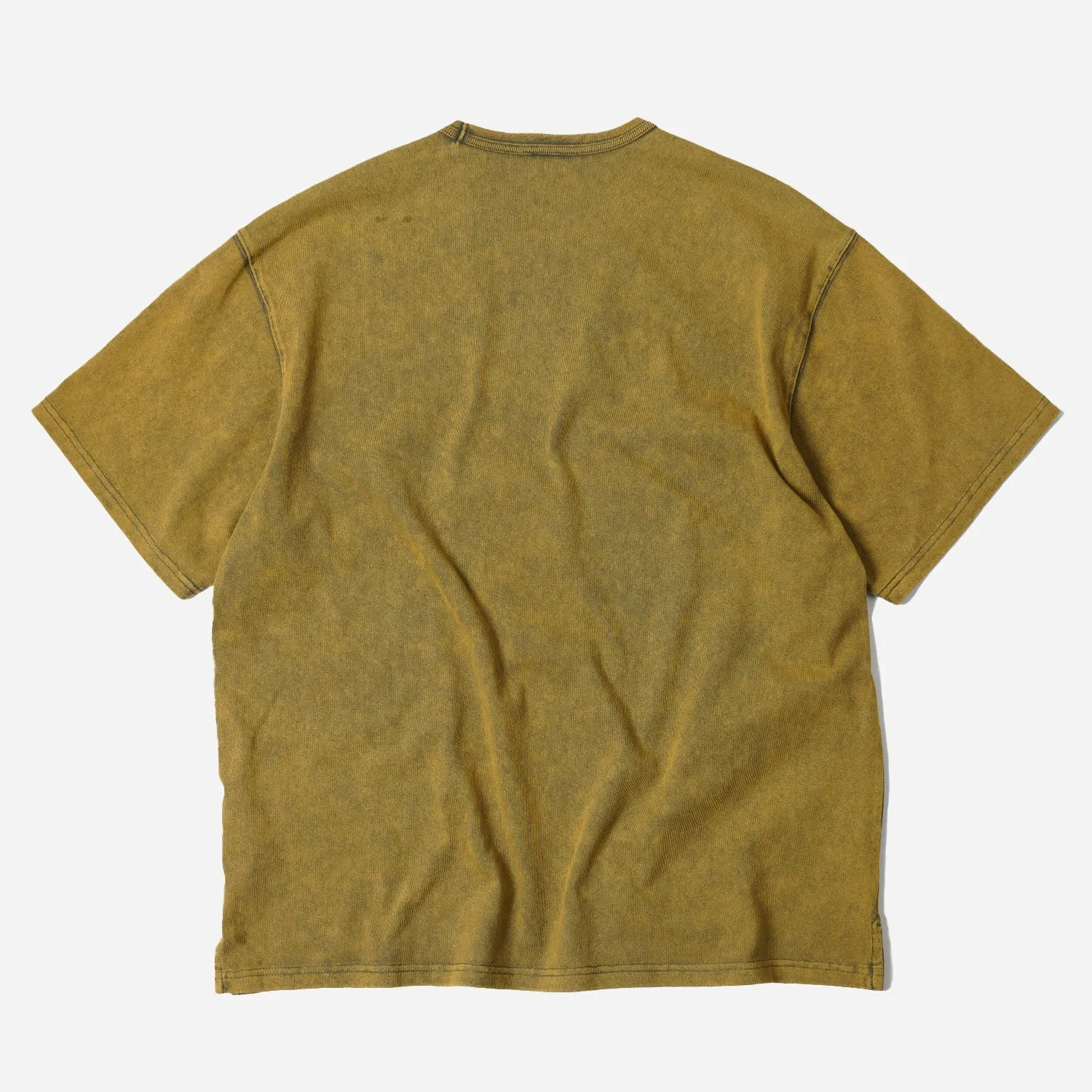 OG VINTAGE DYEING HALF TEE - OLIVE sold by FrizmWORKS product image thumbnail 2