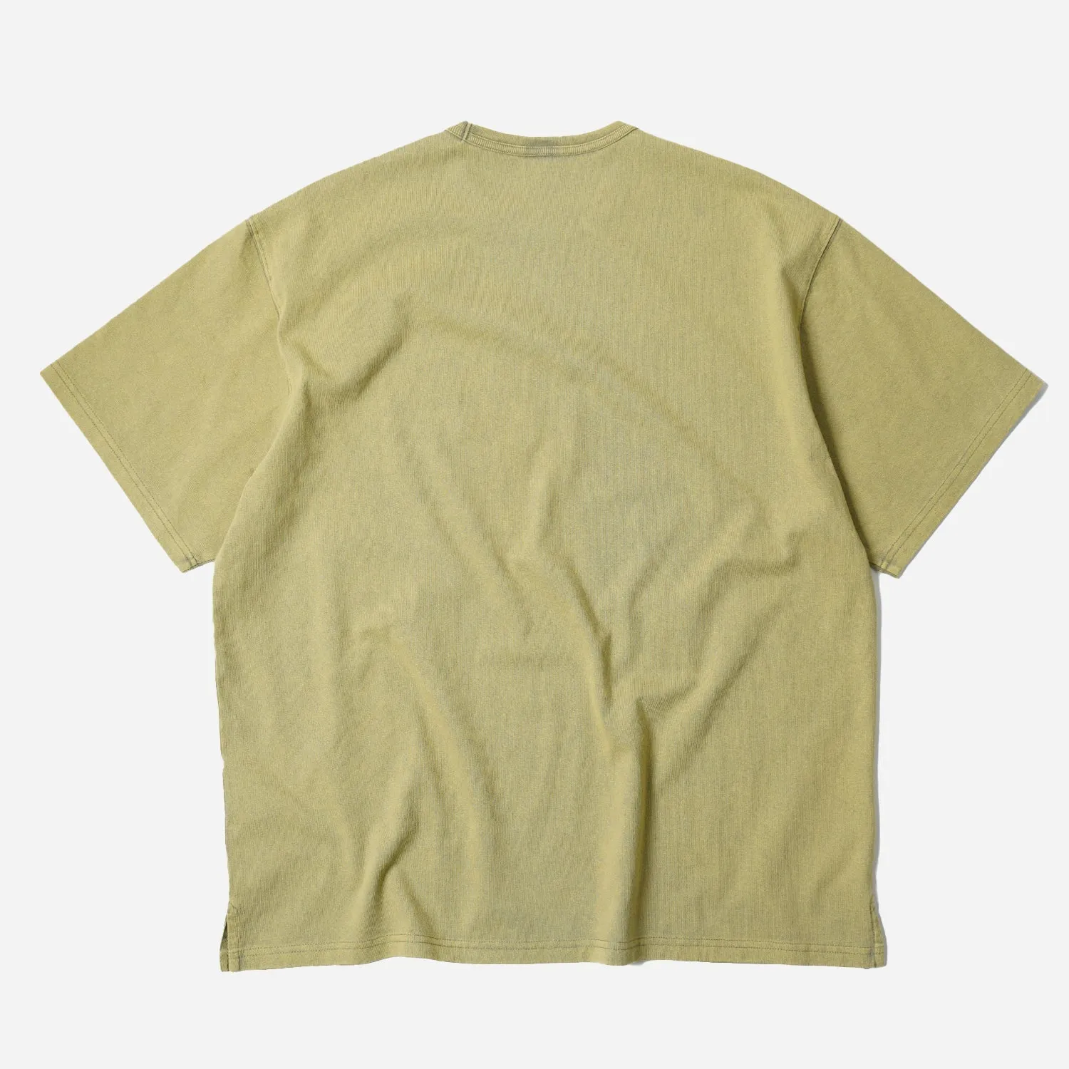 OG VINTAGE DYEING HALF TEE - MUSTARD sold by FrizmWORKS product image thumbnail 2