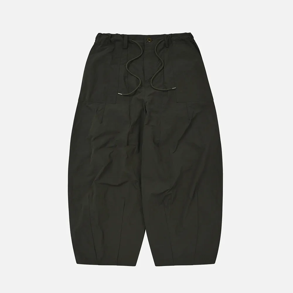 NYLON BALLOON PANTS - OLIVE sold by FrizmWORKS