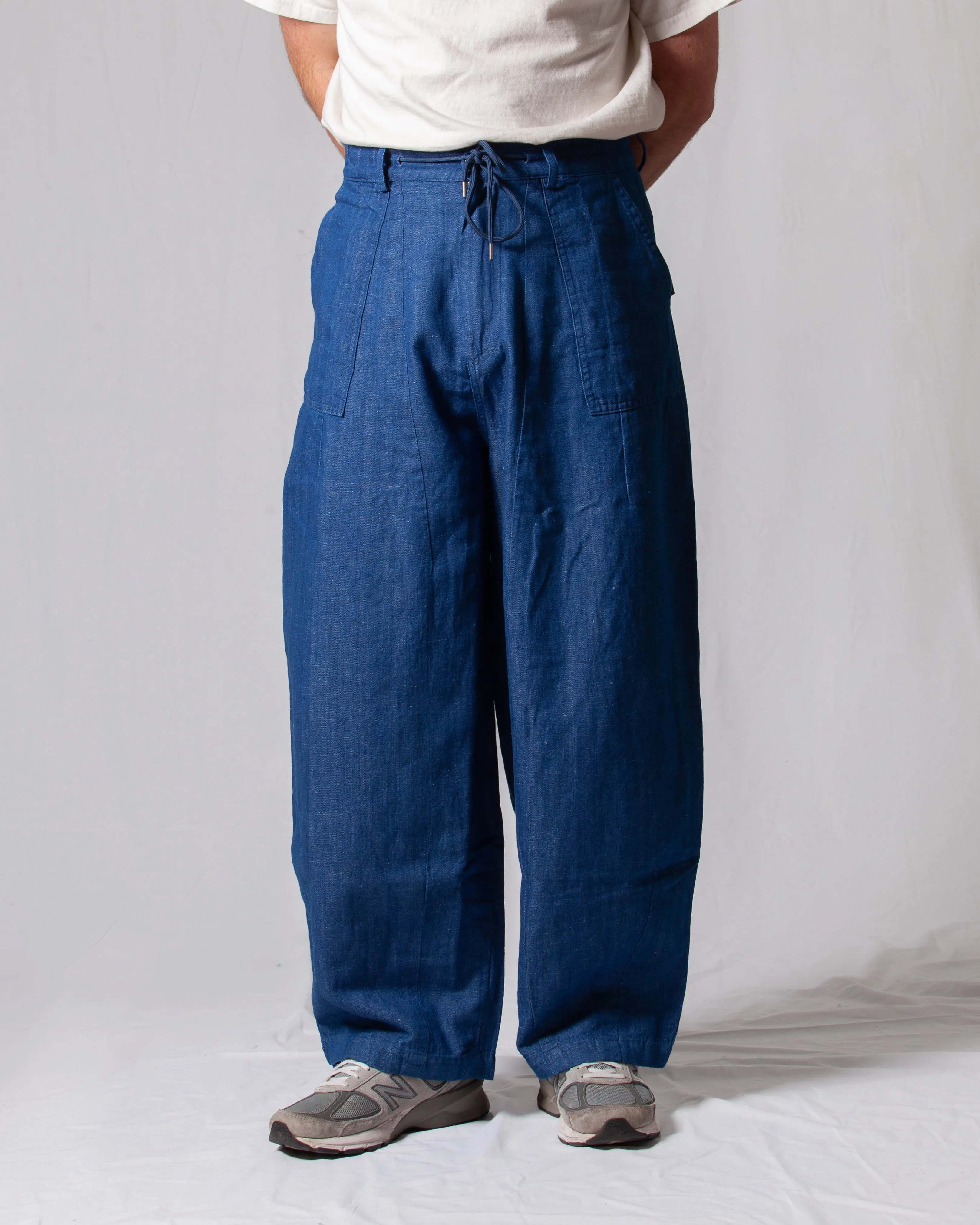 DENIM BALLOON PANTS - BLUE sold by FrizmWORKS product image thumbnail 5