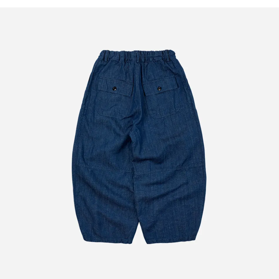 DENIM BALLOON PANTS - BLUE sold by FrizmWORKS product image thumbnail 2