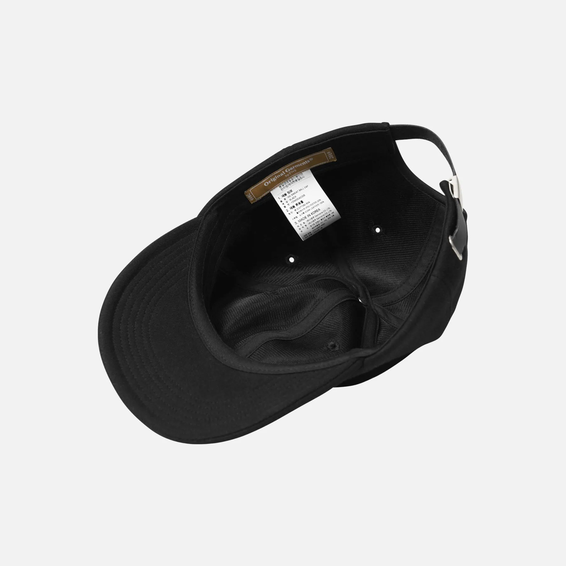 OG SWEAT BALL CAP - BLACK sold by FrizmWORKS product image thumbnail 3