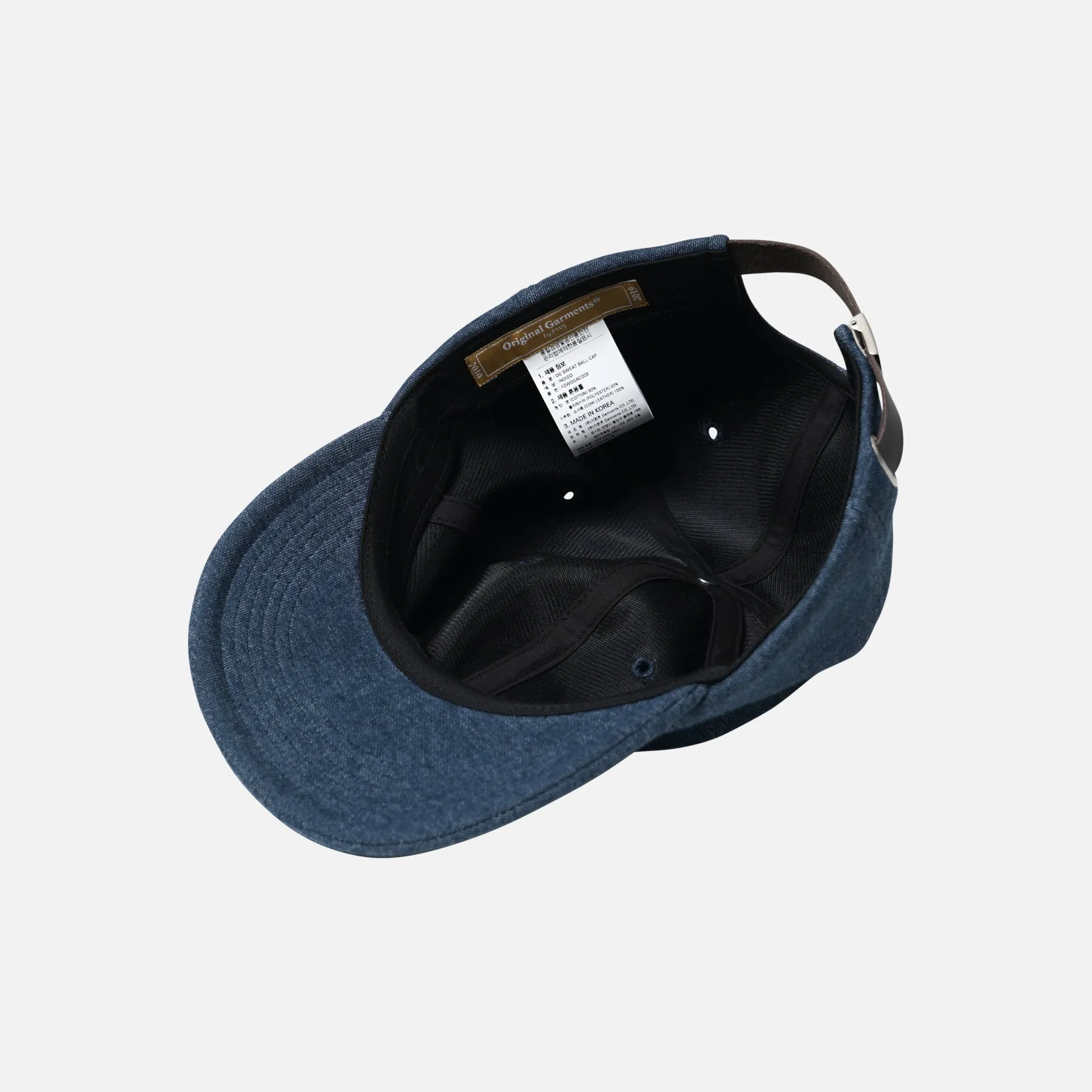 OG SWEAT BALL CAP - INDIGO sold by FrizmWORKS product image thumbnail 3