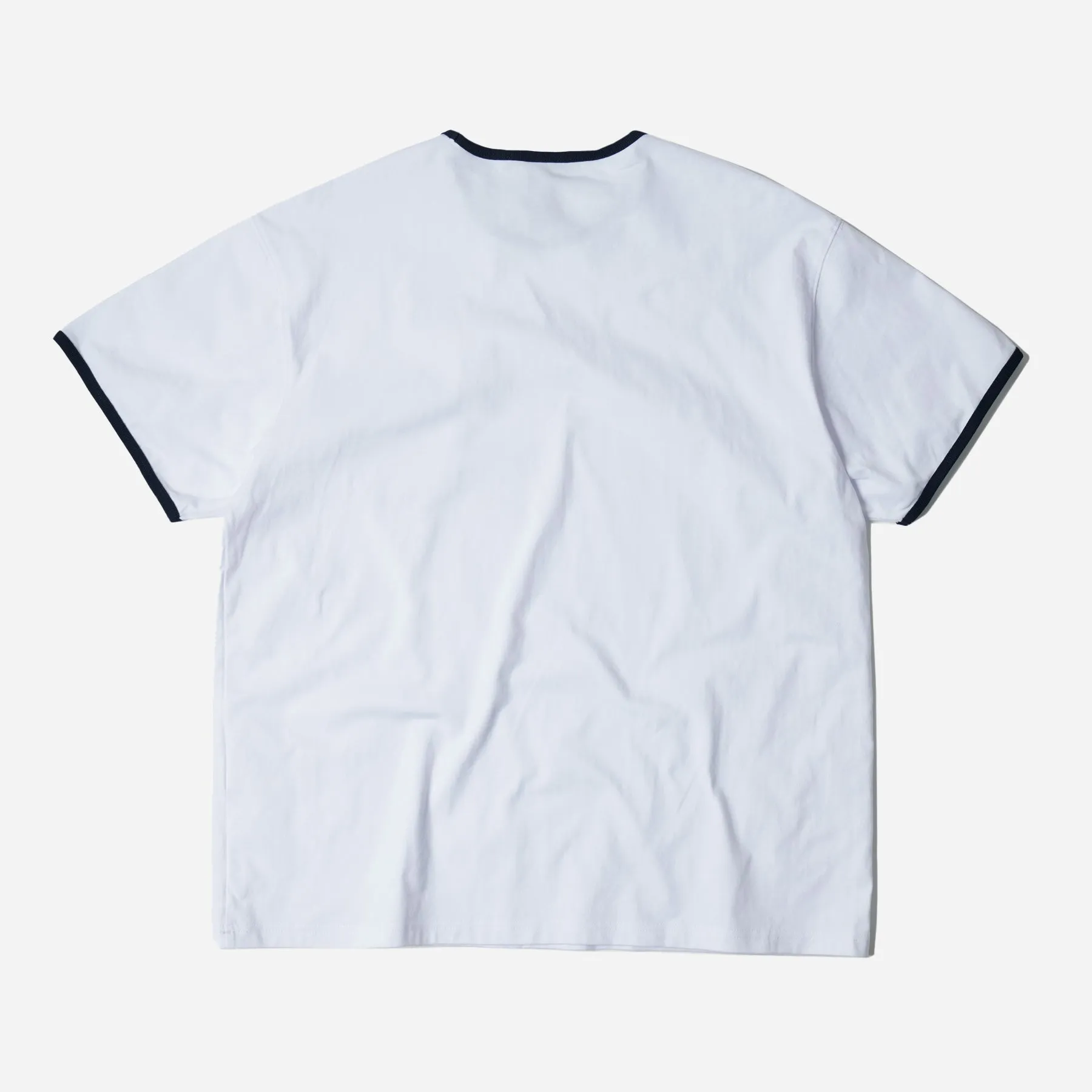 RINGER POCKET TEE - WHITE sold by FrizmWORKS product image thumbnail 2