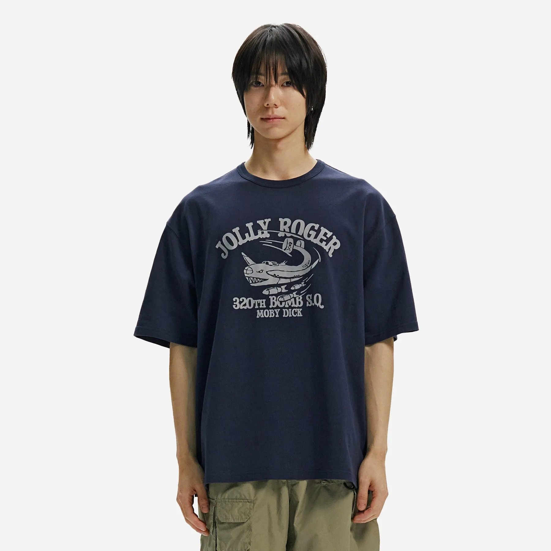 JOLLY ROGER MOBY DICK TEE - NAVY sold by FrizmWORKS product image thumbnail 3