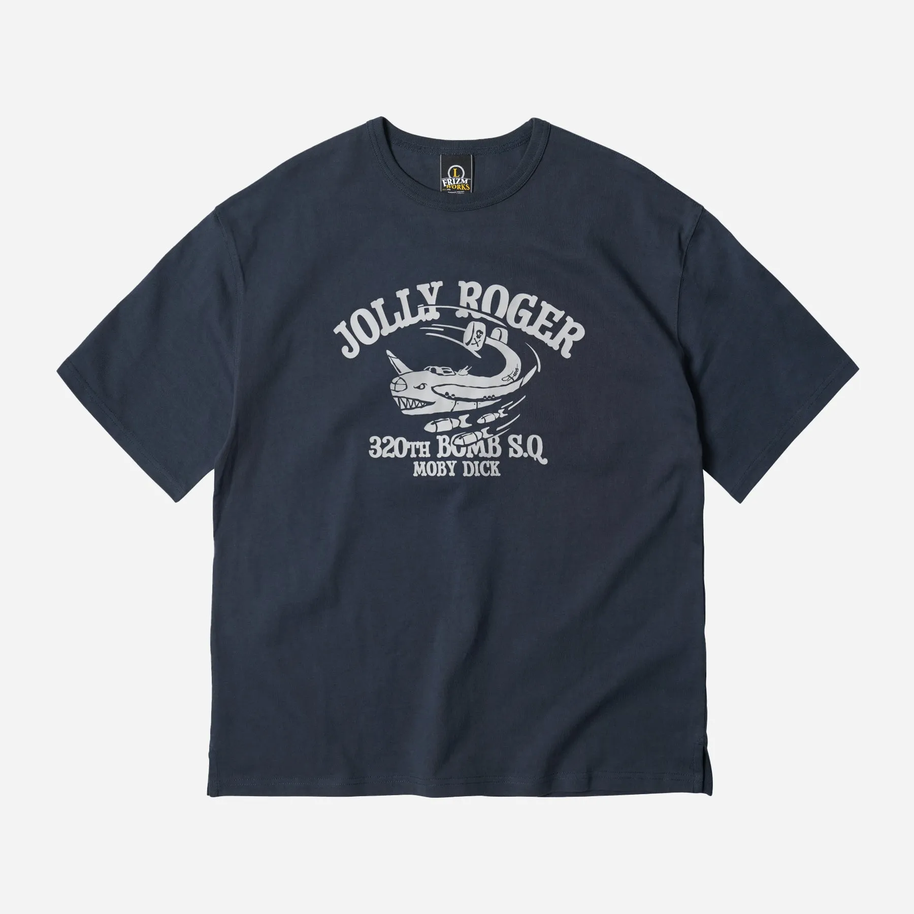 JOLLY ROGER MOBY DICK TEE - NAVY sold by FrizmWORKS
