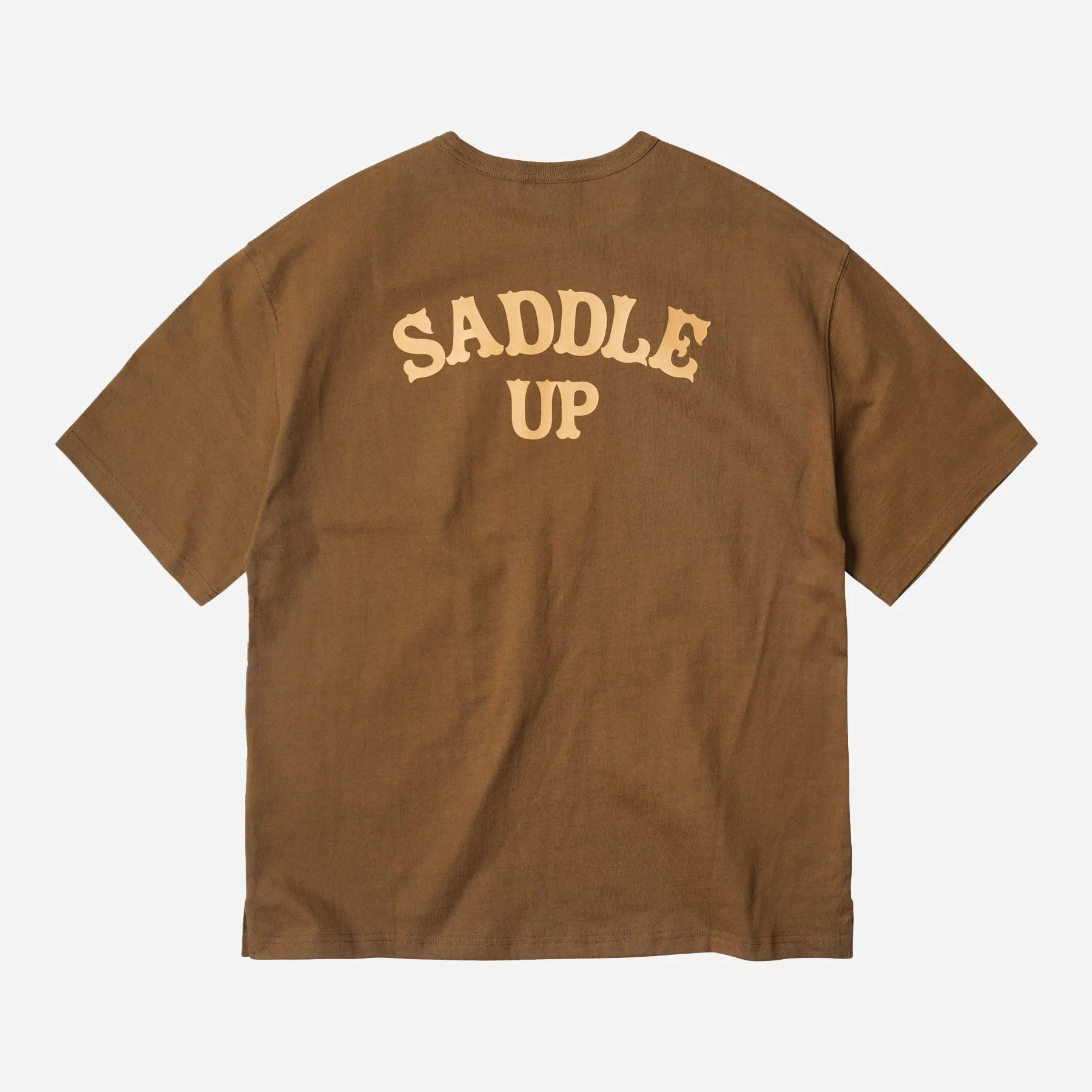 HORSESHOE POCKET TEE - BROWN sold by FrizmWORKS product image thumbnail 2
