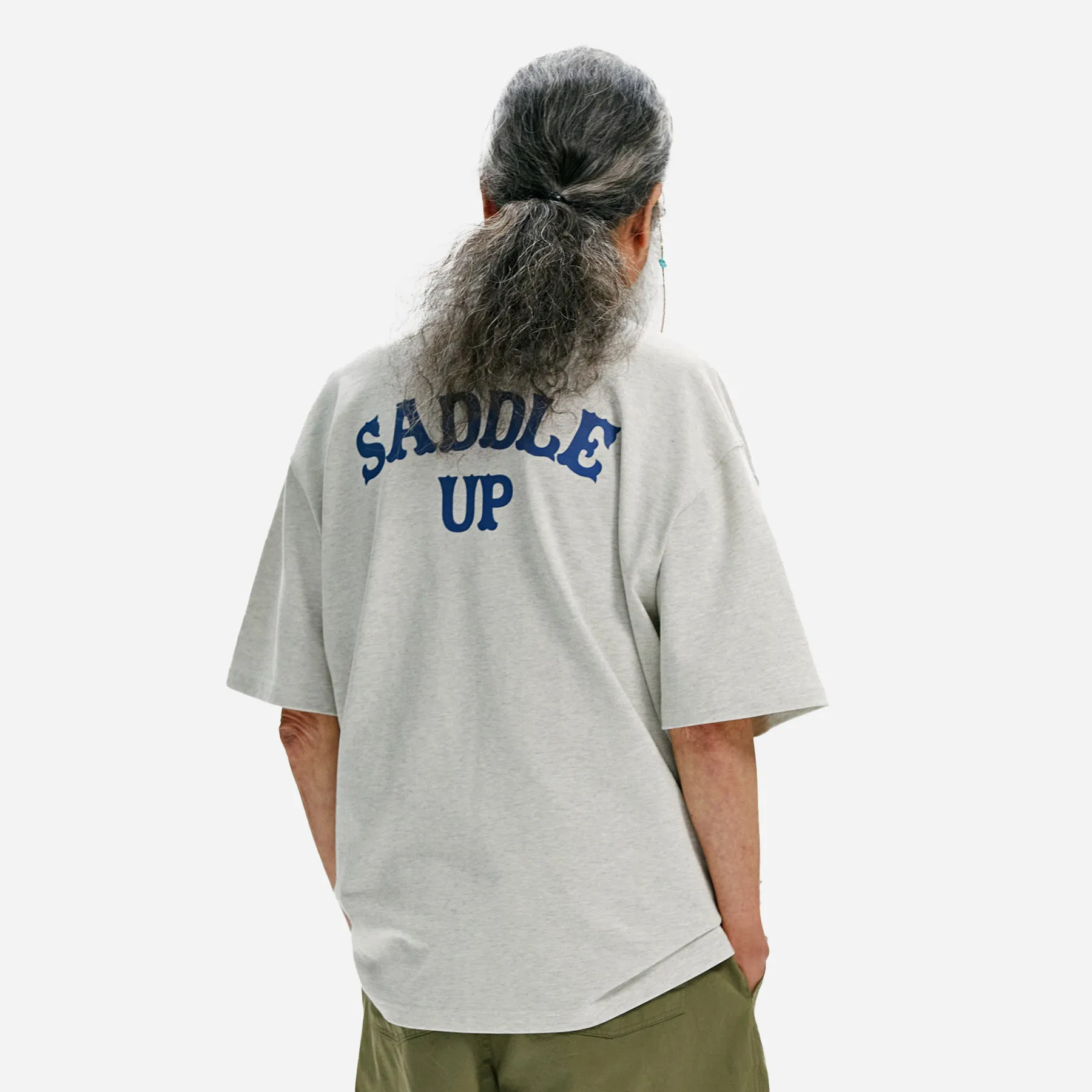 HORSESHOE POCKET TEE - OATMEAL sold by FrizmWORKS product image thumbnail 4