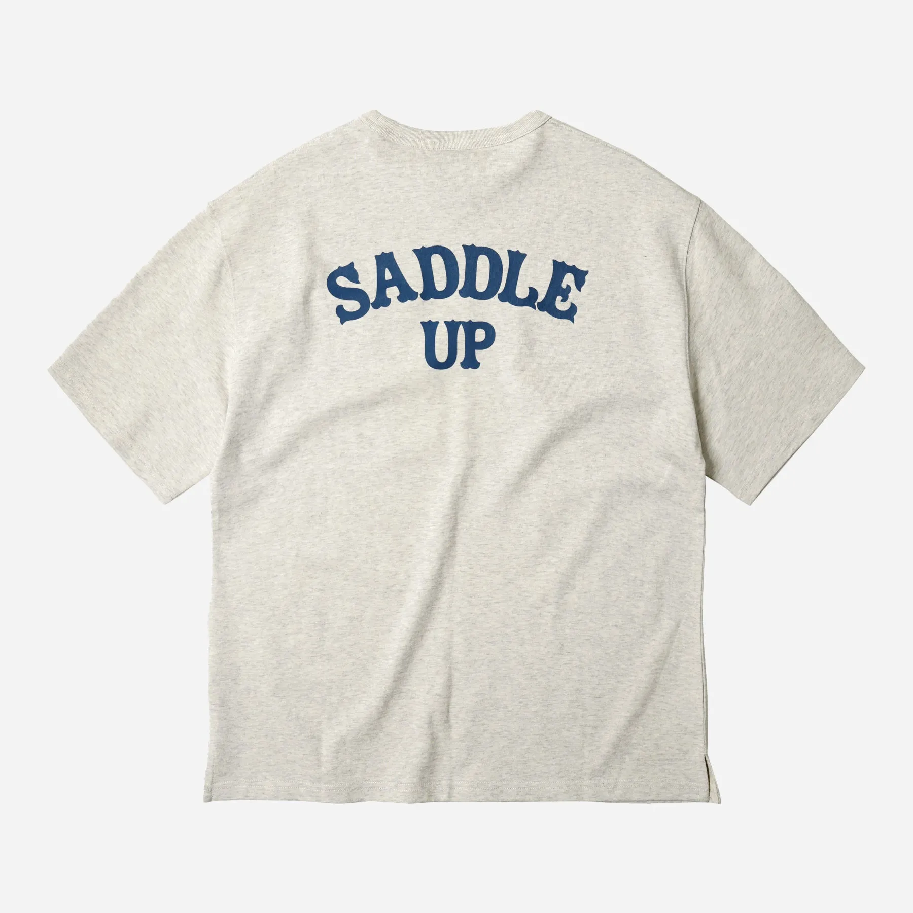 HORSESHOE POCKET TEE - OATMEAL sold by FrizmWORKS product image thumbnail 2