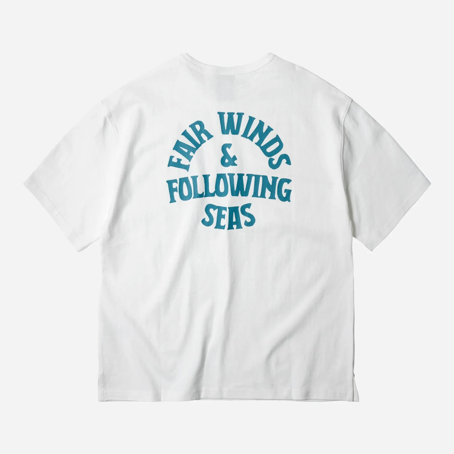 FAIR WINDS & FOLLOWING SEAS TEE - WHITE sold by FrizmWORKS product image thumbnail 2