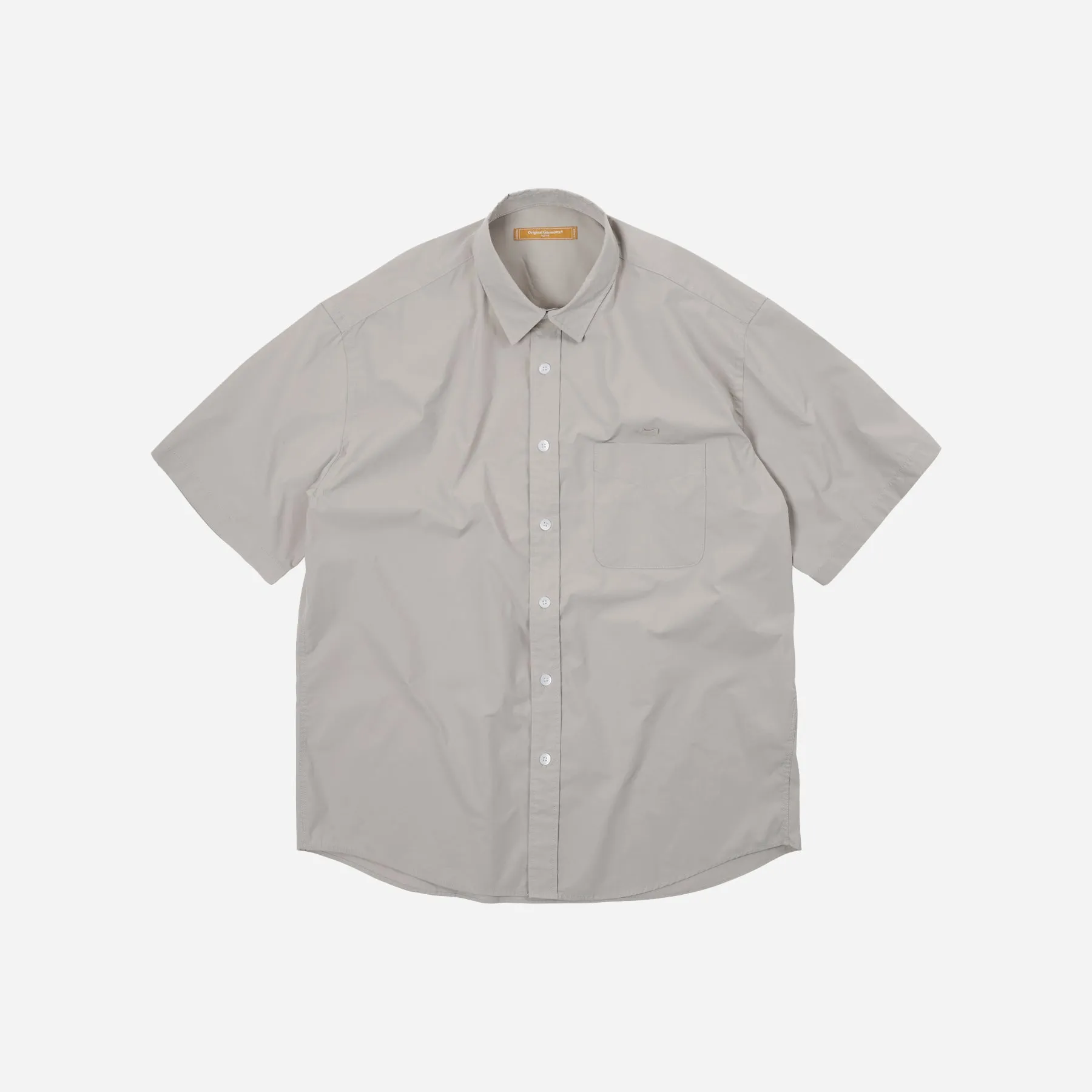 OG POPLIN OVERSIZED SHIRT - GREY sold by FrizmWORKS