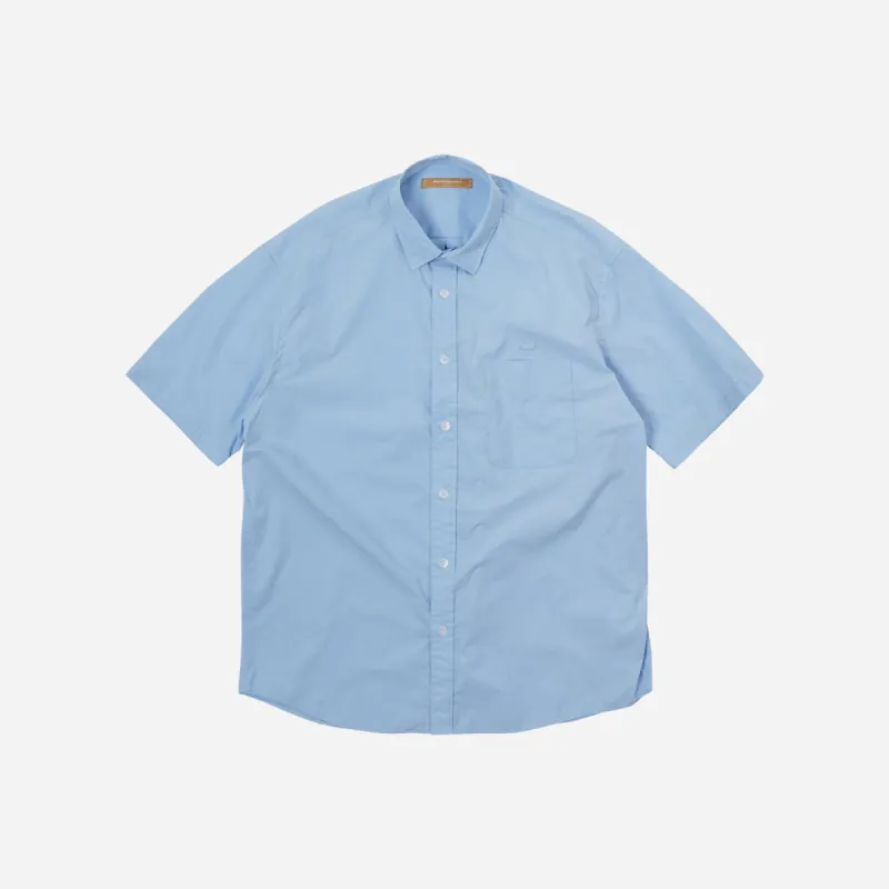 OG POPLIN OVERSIZED SHIRT - BLUE sold by FrizmWORKS