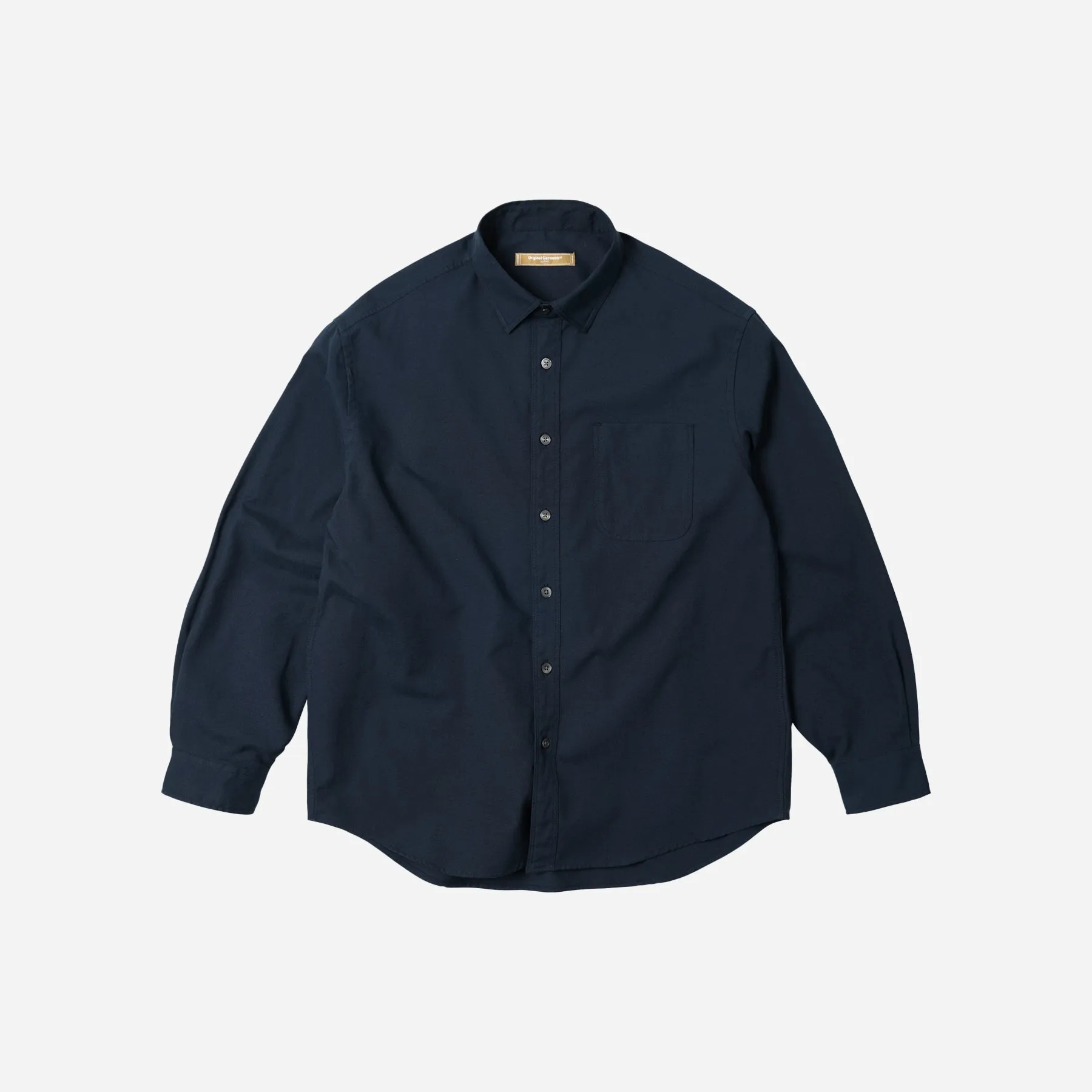 OG OXFORD OVERSIZED SHIRT - NAVY sold by FrizmWORKS