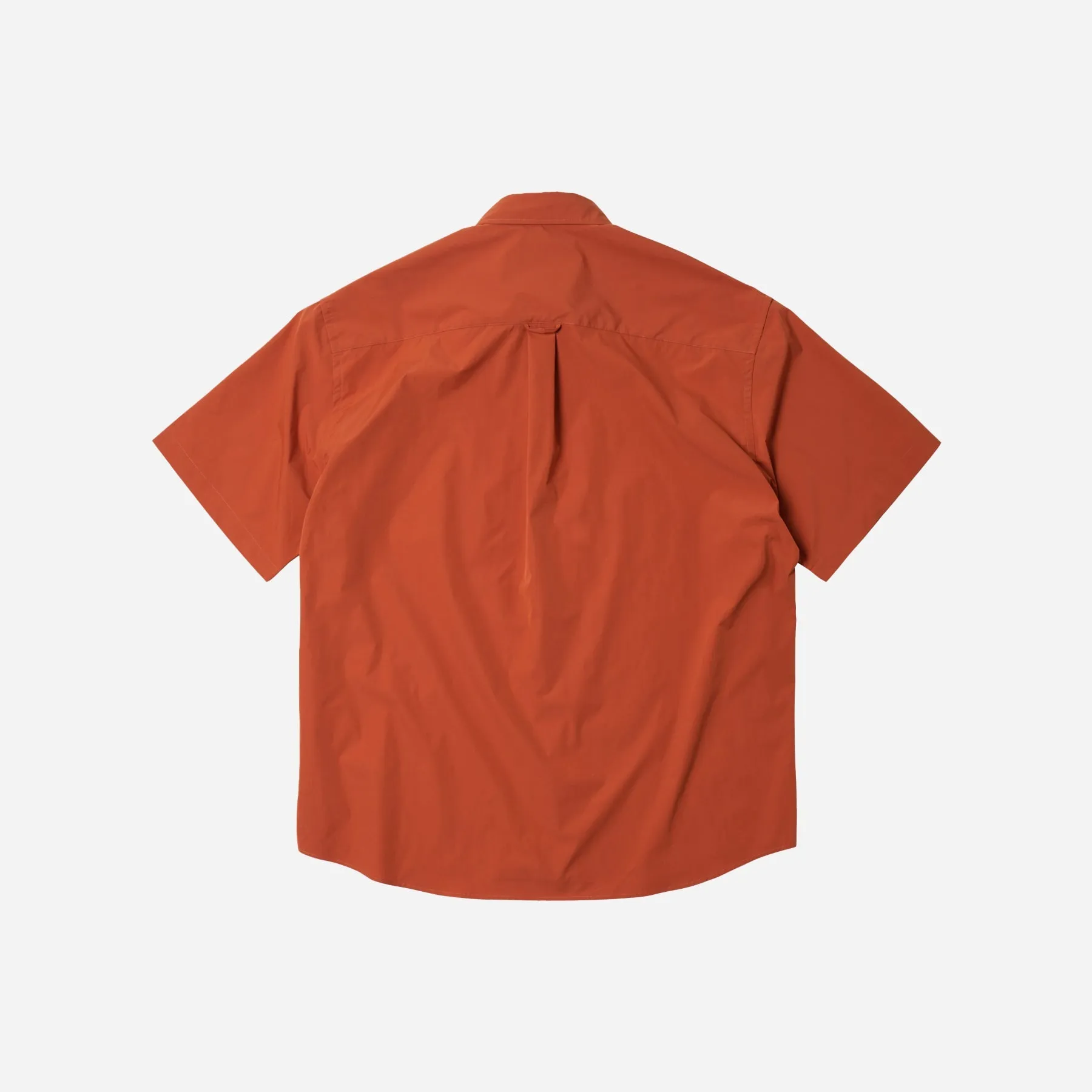 OG POPLIN OVERSIZED SHIRT - BRICK sold by FrizmWORKS product image thumbnail 2