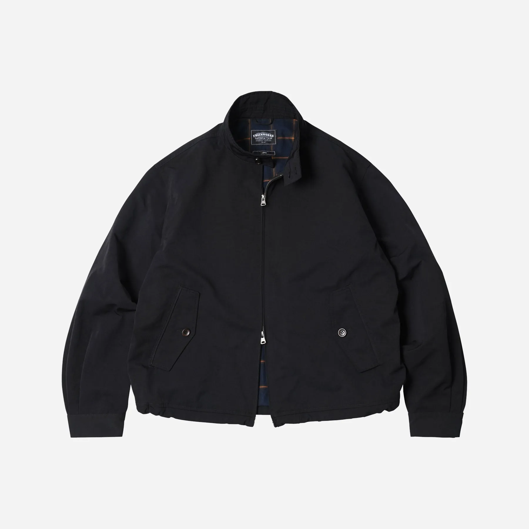 BUDDY HARRINGTON JACKET - BLACK sold by FrizmWORKS