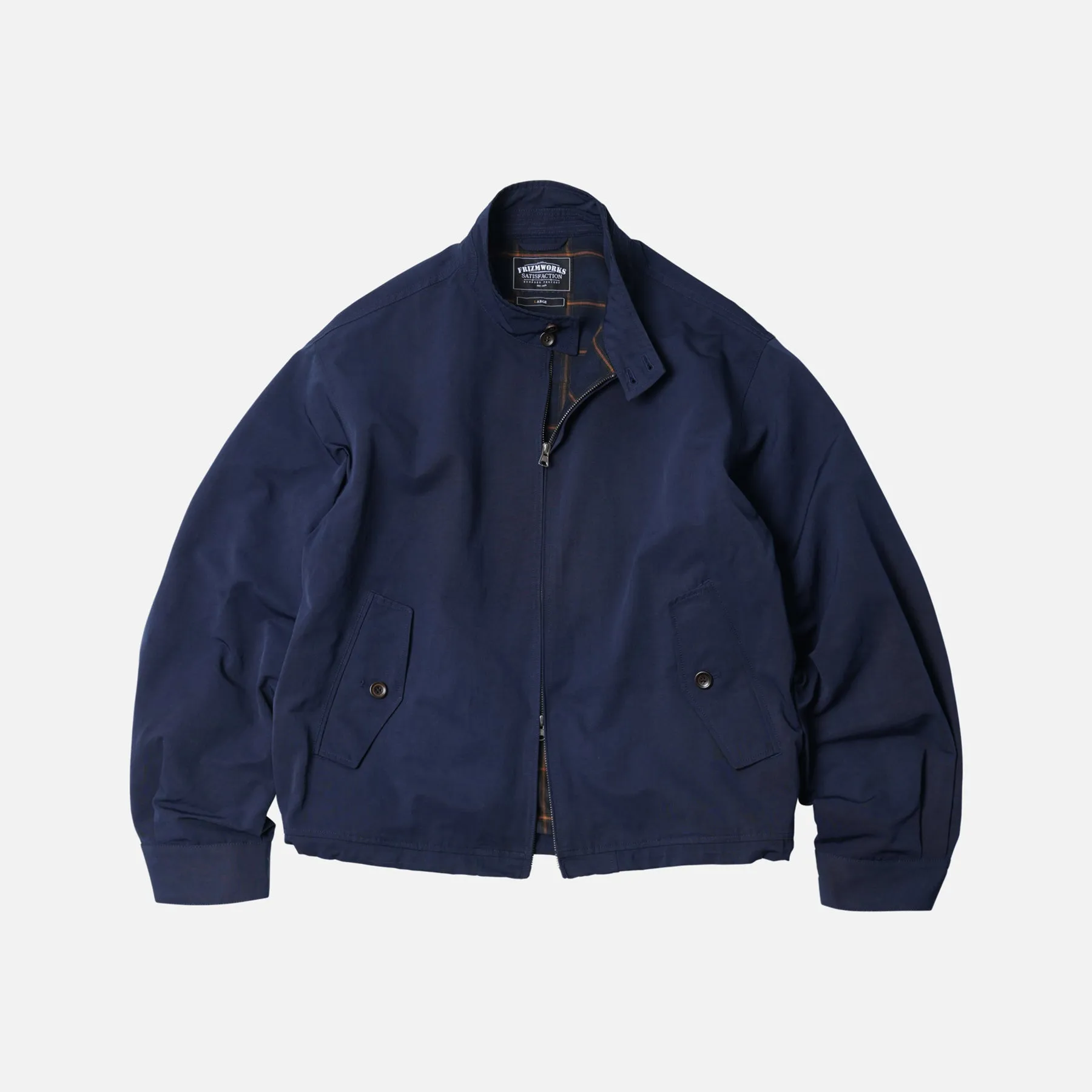 BUDDY HARRINGTON JACKET - NAVY sold by FrizmWORKS