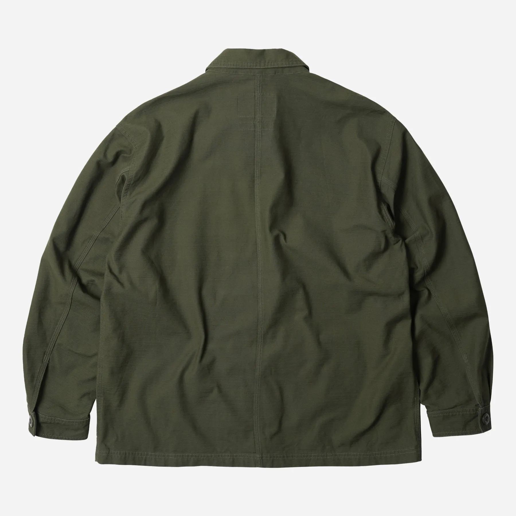 BACKSATIN FRENCH WORK JACKET - OLIVE sold by FrizmWORKS product image thumbnail 2
