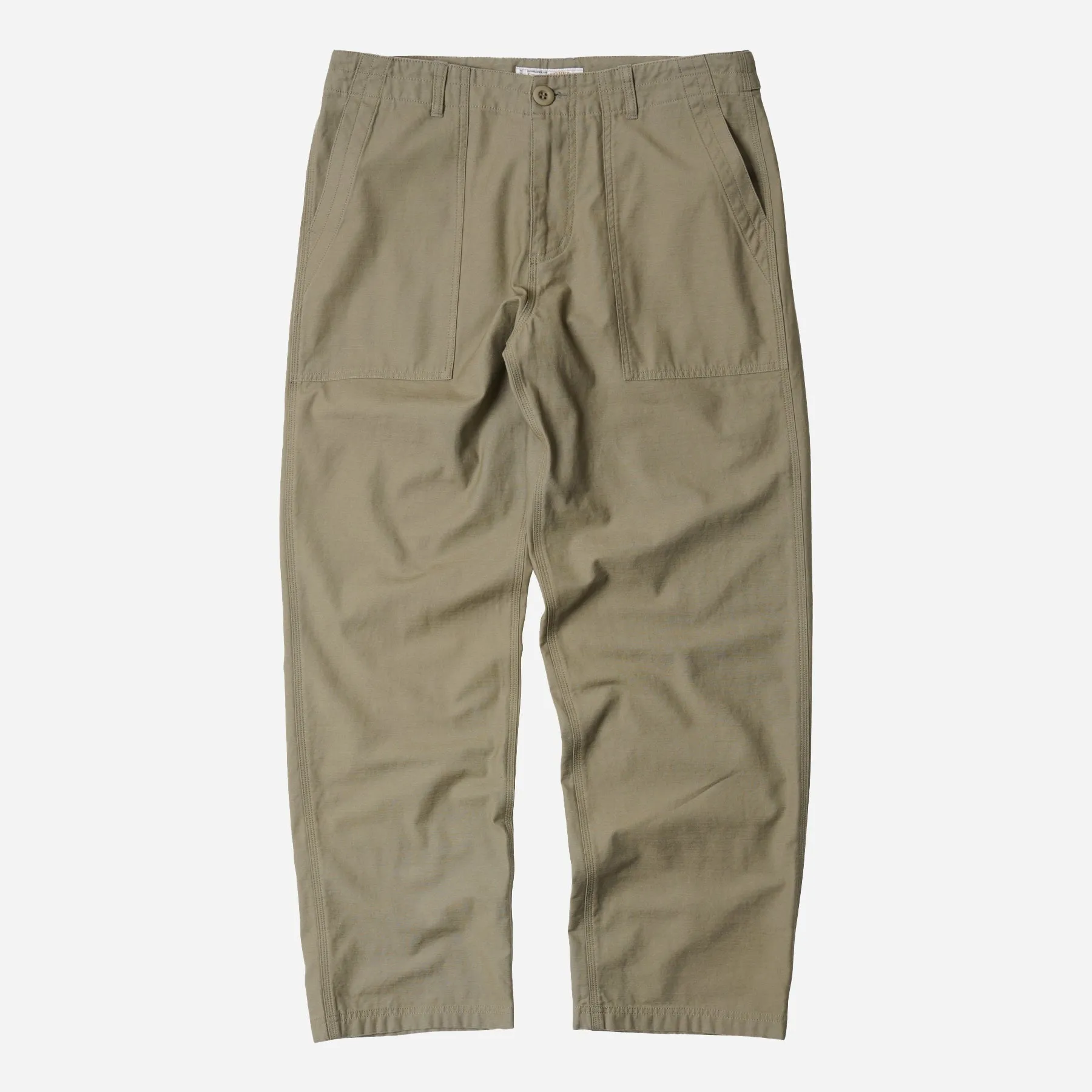 BACK SATIN FATIGUE PANTS - KHAKI BEIGE sold by FrizmWORKS