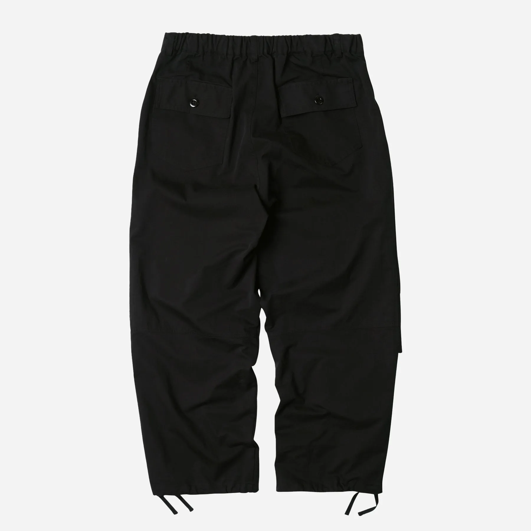 BANDING WIDE FATIGUE PANTS - BLACK sold by FrizmWORKS product image thumbnail 2