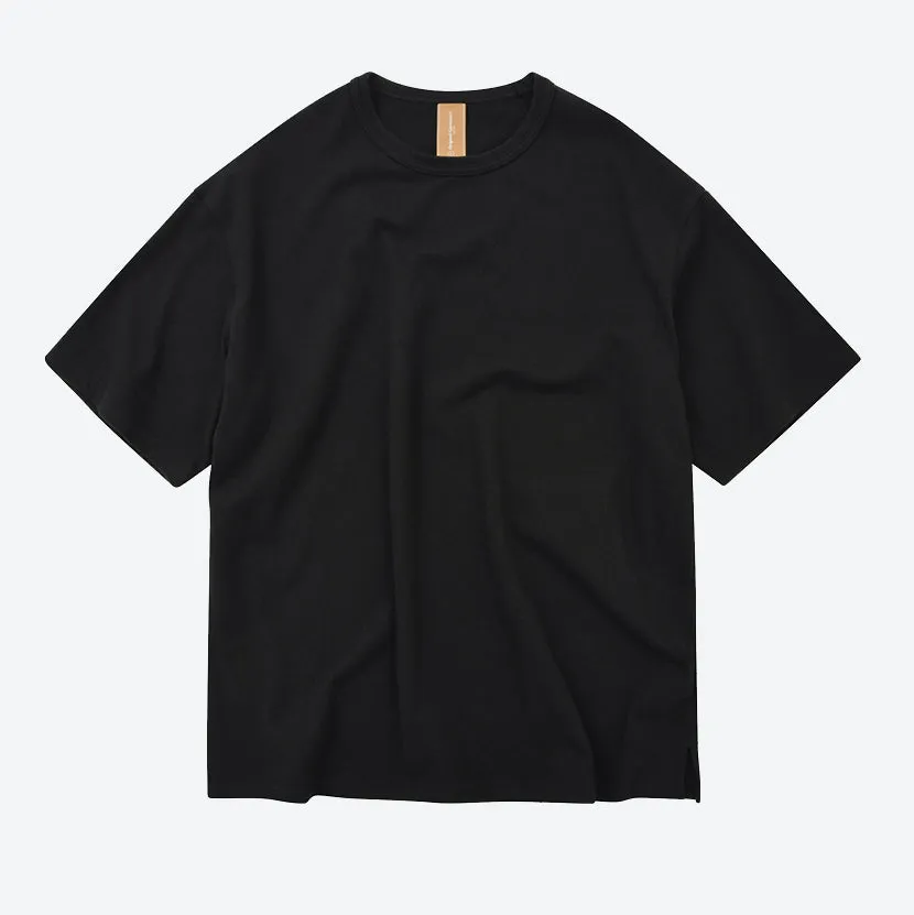 OG DOUBLE RIB OVERSIZED TEE - BLACK sold by FrizmWORKS