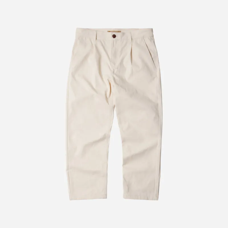 OG HAWORTH ONE TUCK PANTS - CREAM sold by FrizmWORKS
