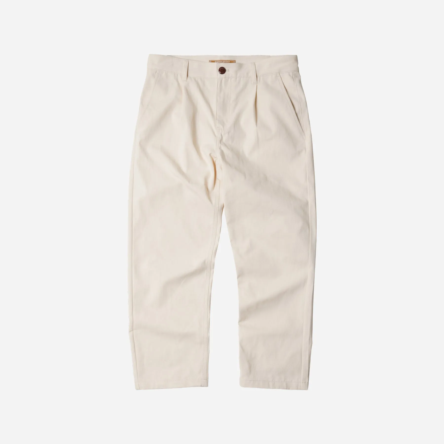 OG HAWORTH ONE TUCK PANTS - CREAM sold by FrizmWORKS