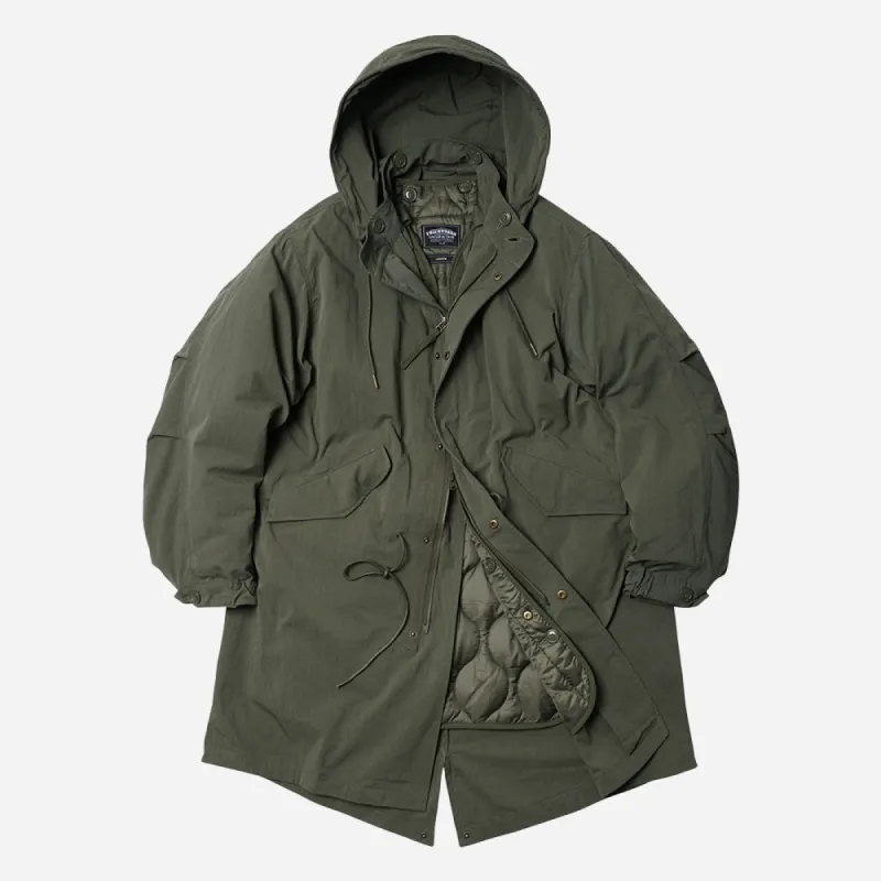 VINCENT M65 FISHTAIL COTTON 2 IN 1  PARKA AND LINER JACKET - OLIVE sold by FrizmWORKS