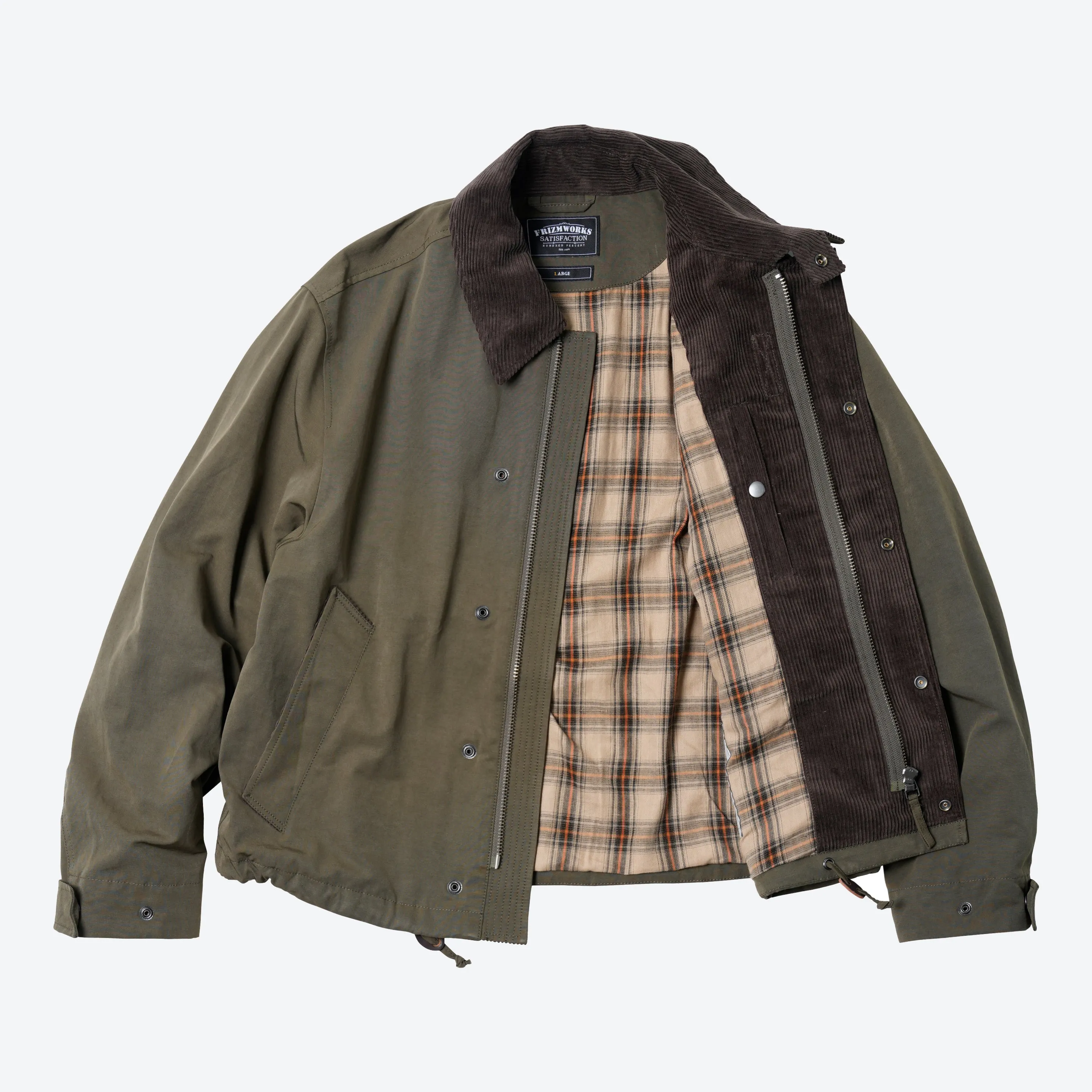 HERITAGE HUNTING JACKET - OLIVE sold by FrizmWORKS product image thumbnail 2