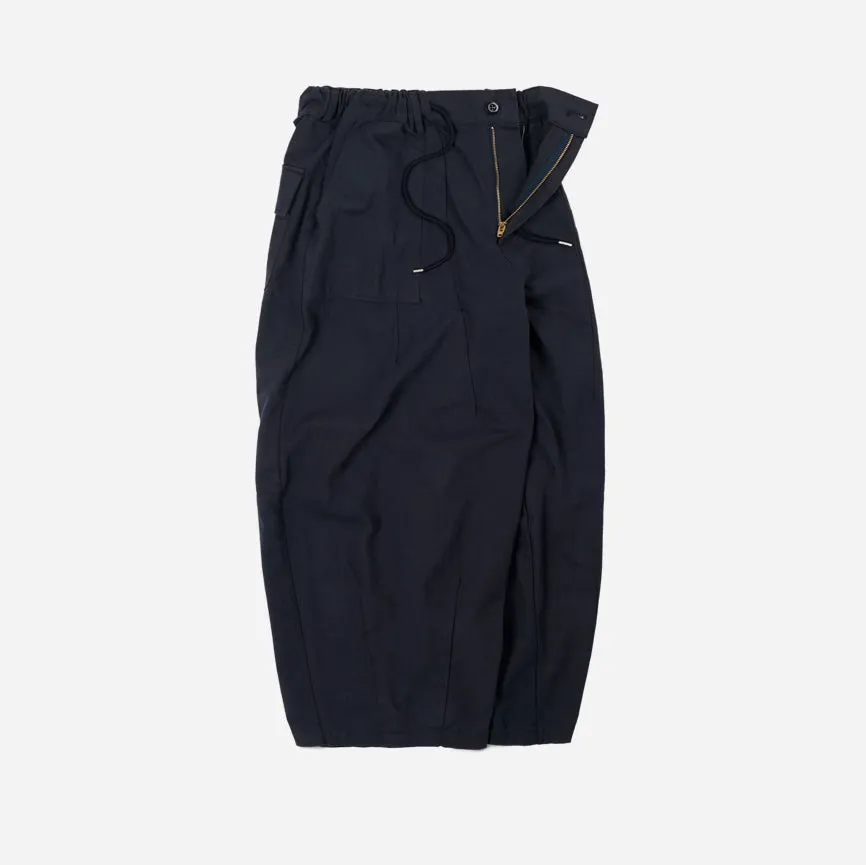 TWILL BALLOON PANTS - NAVY sold by FrizmWORKS product image thumbnail 2
