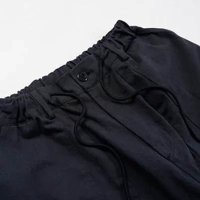 TWILL BALLOON PANTS - NAVY sold by FrizmWORKS product image thumbnail 3