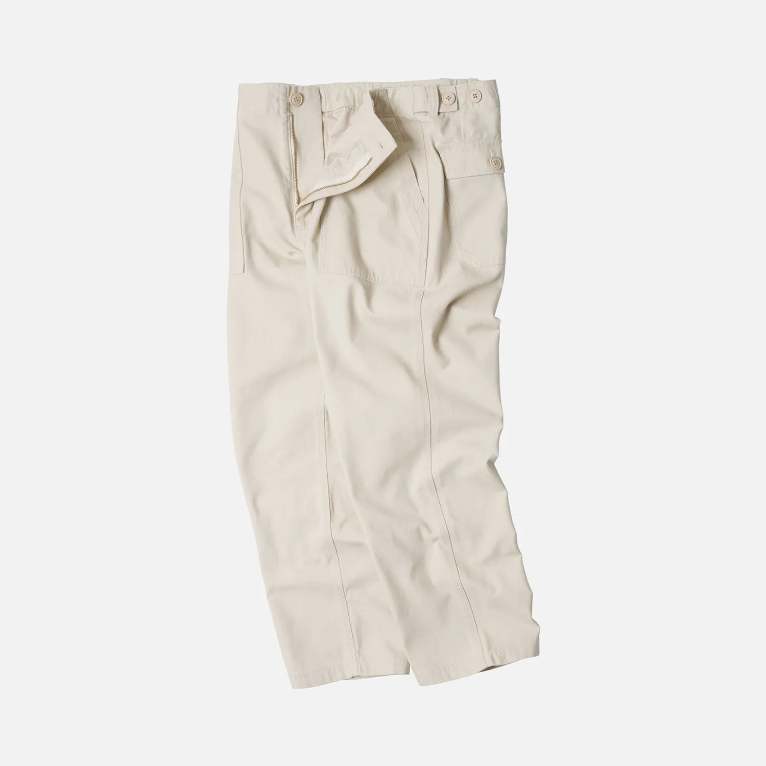 JUNGLE CLOTH FATIGUE PANT - CREAM sold by FrizmWORKS product image thumbnail 2
