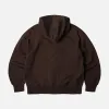 OG BOCACI HEAVYWEIGHT HOOD ZIPUP PARKA - DARK BROWN sold by FrizmWORKS