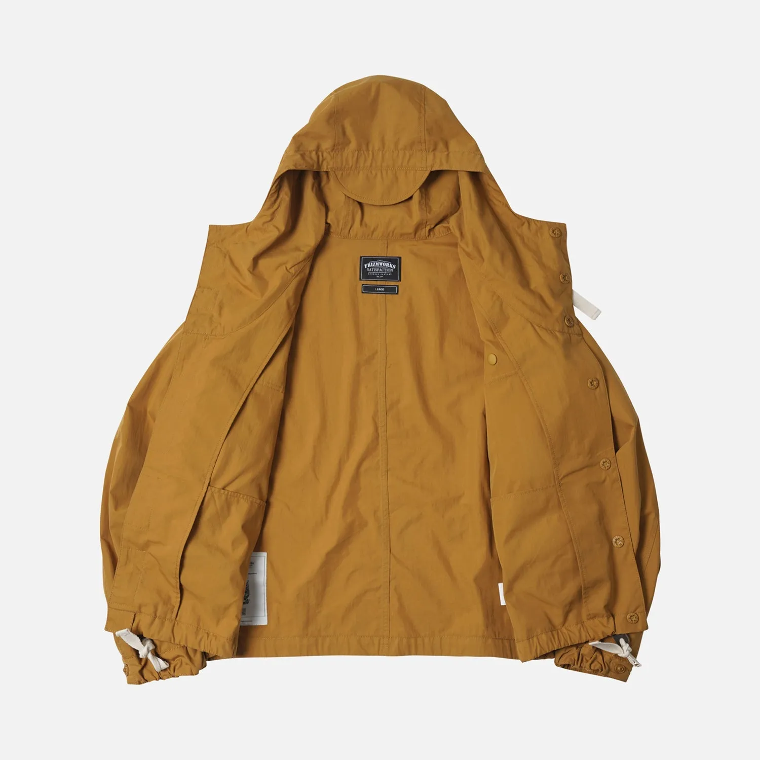 WADING HOODED PARKA JACKET - MUSTARD sold by FrizmWORKS product image thumbnail 3