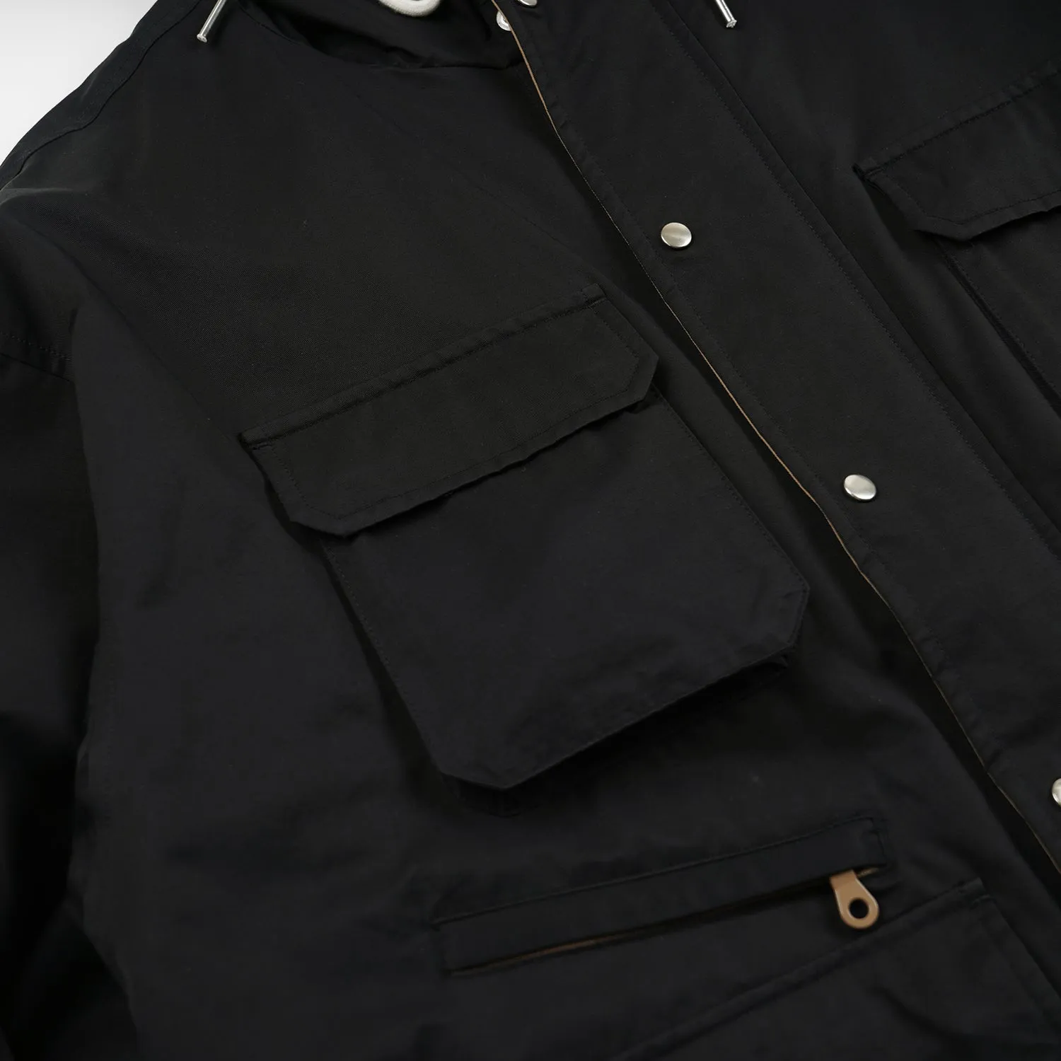 60/40 MOUNTAIN PARKA COAT - BLACK sold by FrizmWORKS product image thumbnail 4