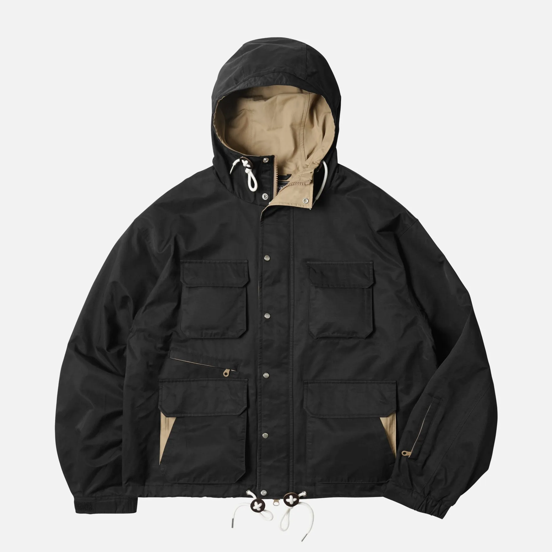 60/40 MOUNTAIN PARKA COAT - BLACK sold by FrizmWORKS