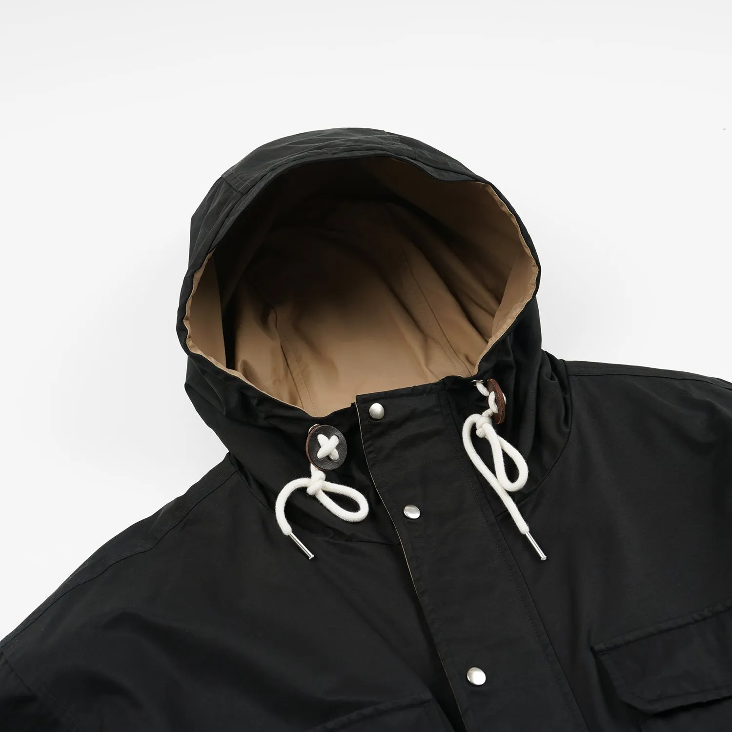 60/40 MOUNTAIN PARKA COAT - BLACK sold by FrizmWORKS product image thumbnail 3