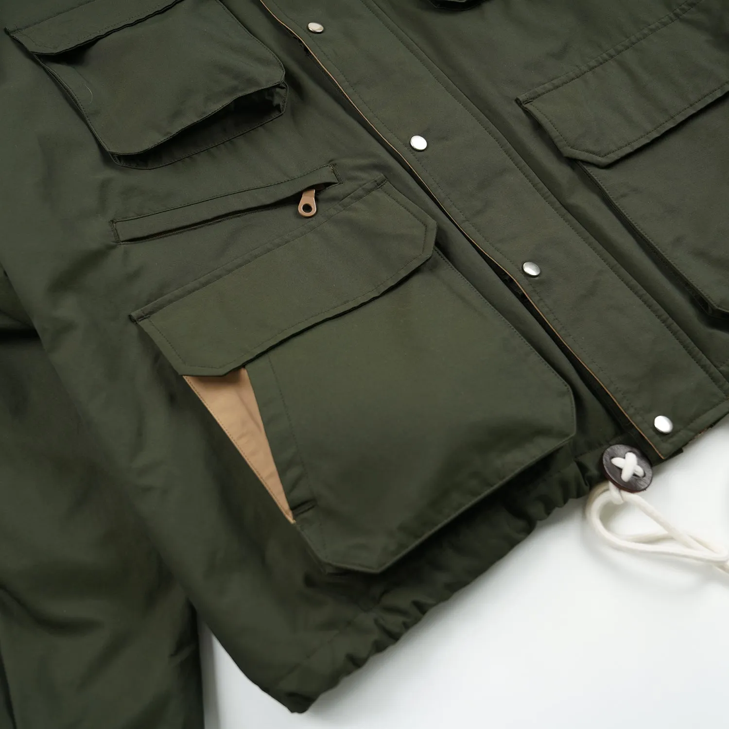 60/40 MOUNTAIN PARKA COAT - DARK GREEN sold by FrizmWORKS product image thumbnail 4