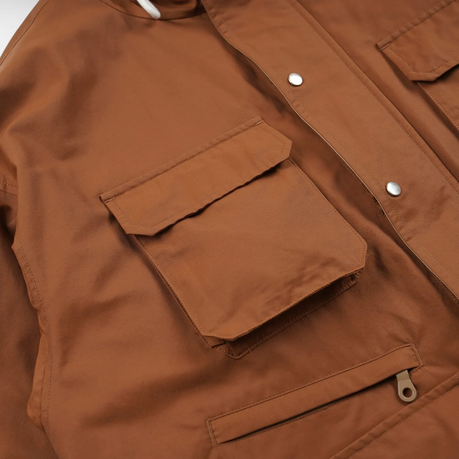 60/40 MOUNTAIN PARKA COAT - BRICK sold by FrizmWORKS product image thumbnail 4