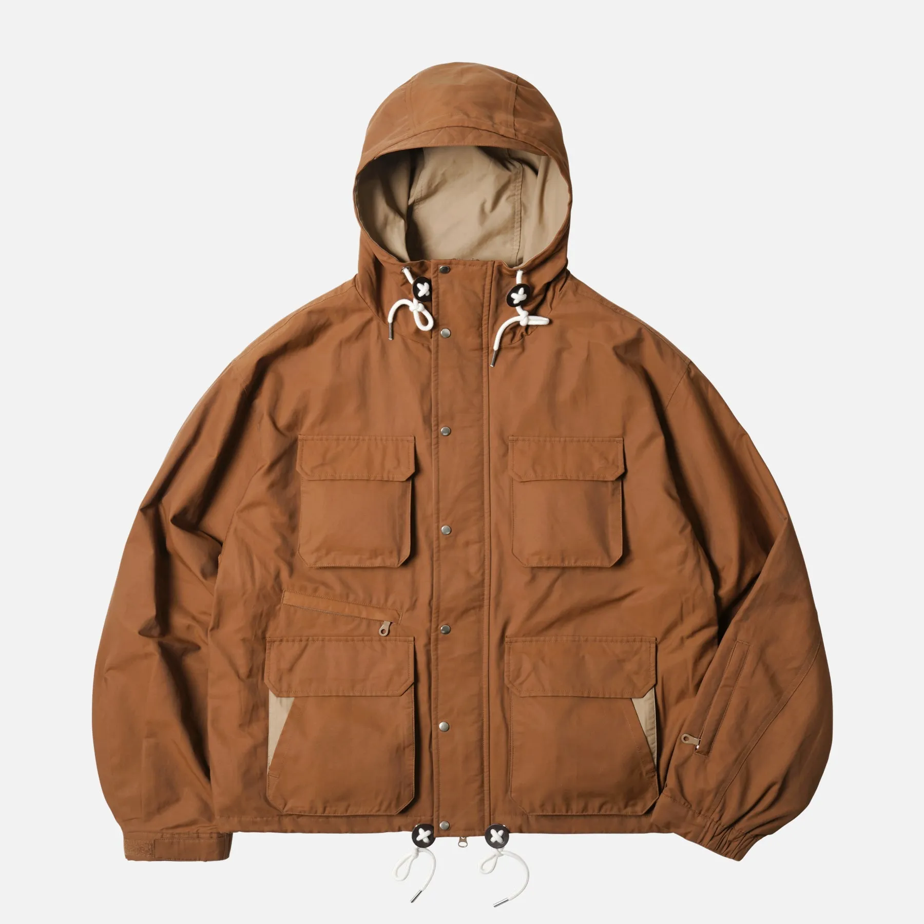 60/40 MOUNTAIN PARKA COAT - BRICK sold by FrizmWORKS