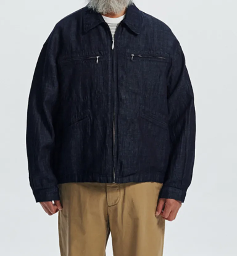 JW LINE SWING TOP - INDIGO DENIM sold by FrizmWORKS product image thumbnail 3