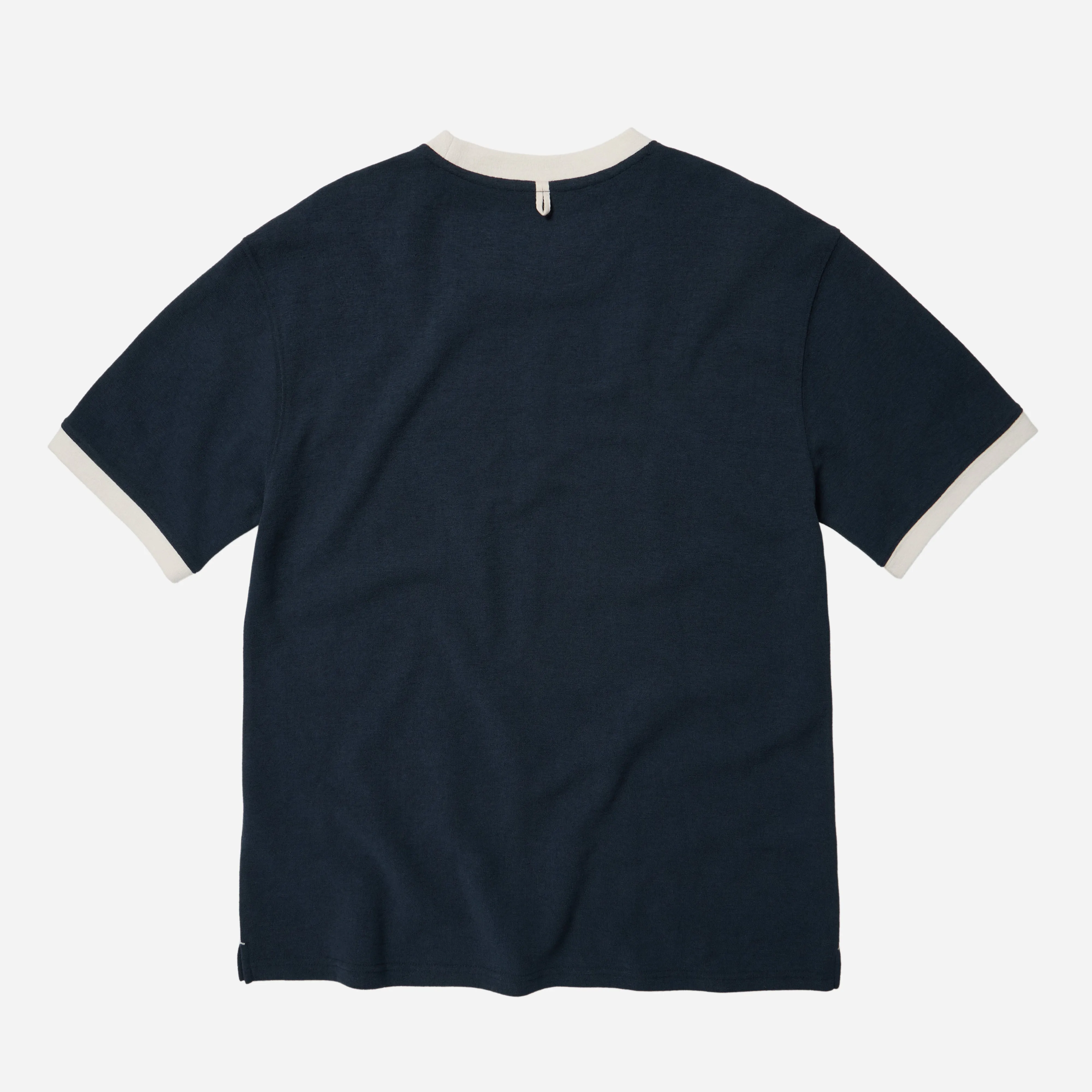 TERRY RINGER HALF T-SHIRT - NAVY sold by FrizmWORKS product image thumbnail 2