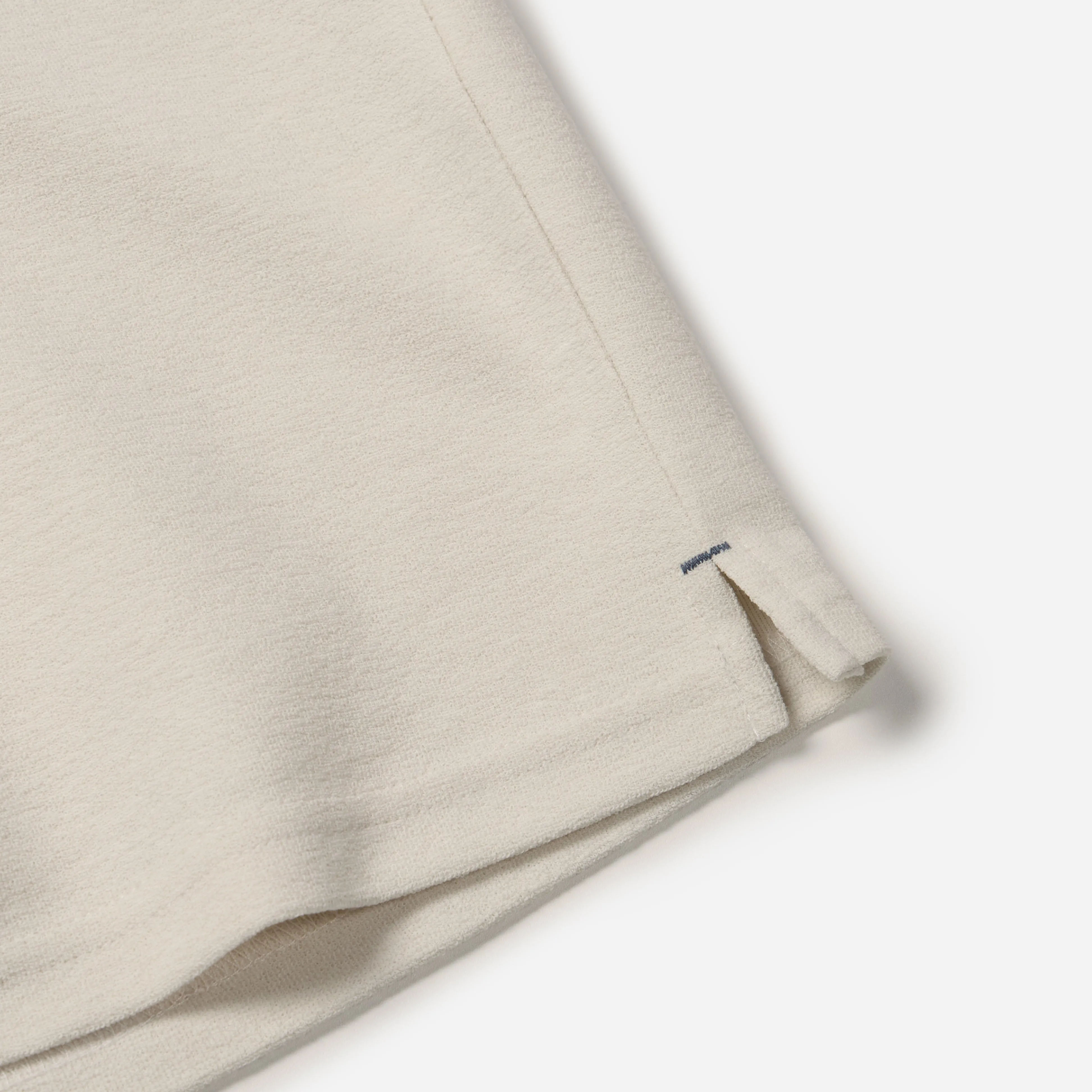 TERRY RINGER HALF T-SHIRT - CREAM sold by FrizmWORKS product image thumbnail 5