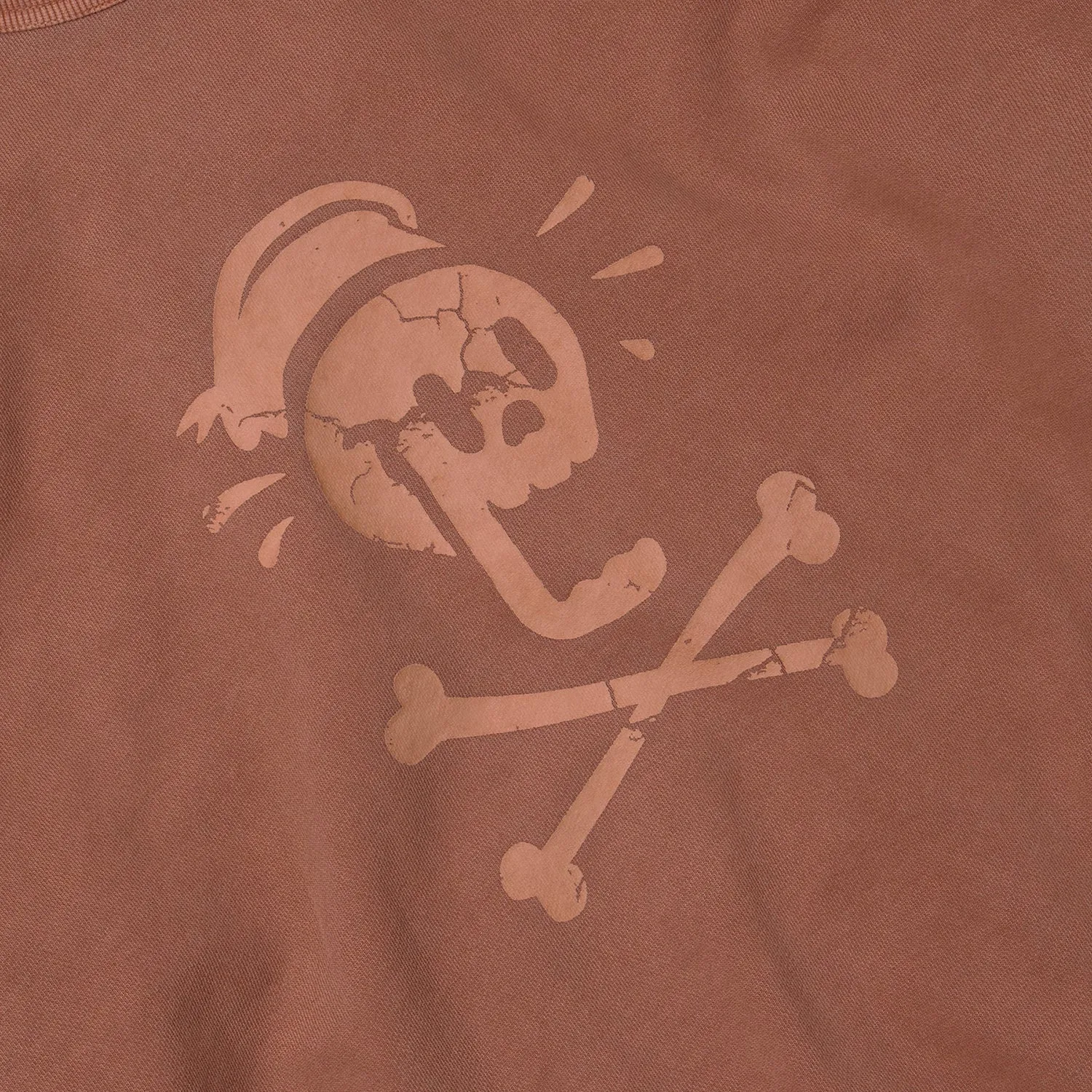 BLACK FLAG PIGMENT DYEING SWEATSHIRT - BRICK sold by FrizmWORKS product image thumbnail 3