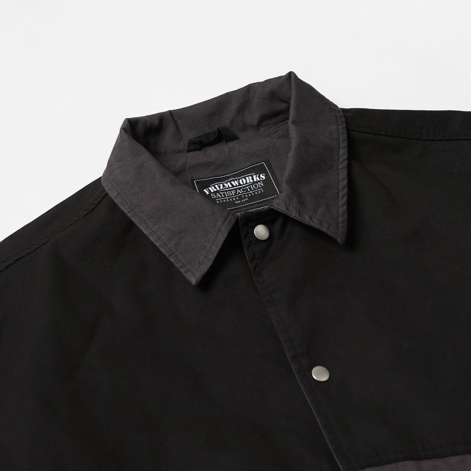 BARSTOW WESTERN COACH JACKET - CHARCOAL sold by FrizmWORKS product image thumbnail 4