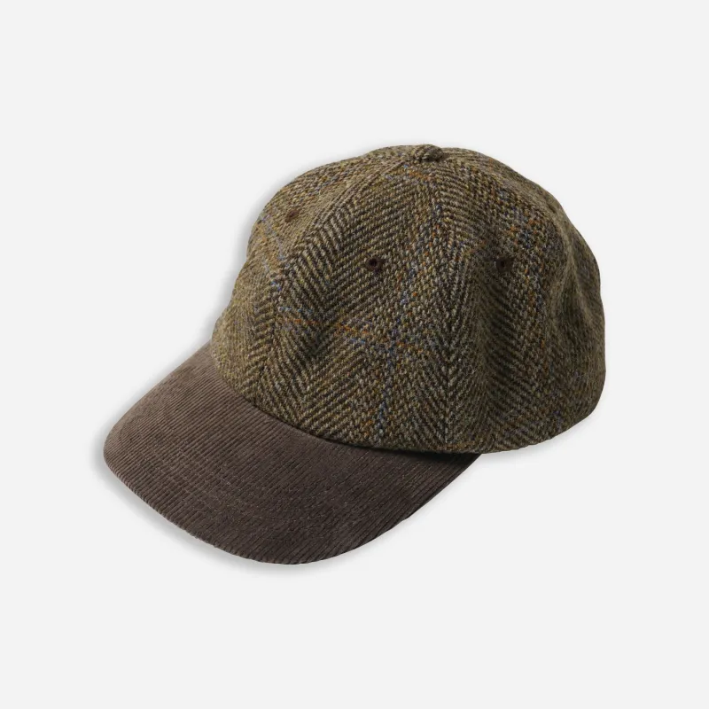 HARRIS TWEED BALL CAP - BROWN sold by FrizmWORKS