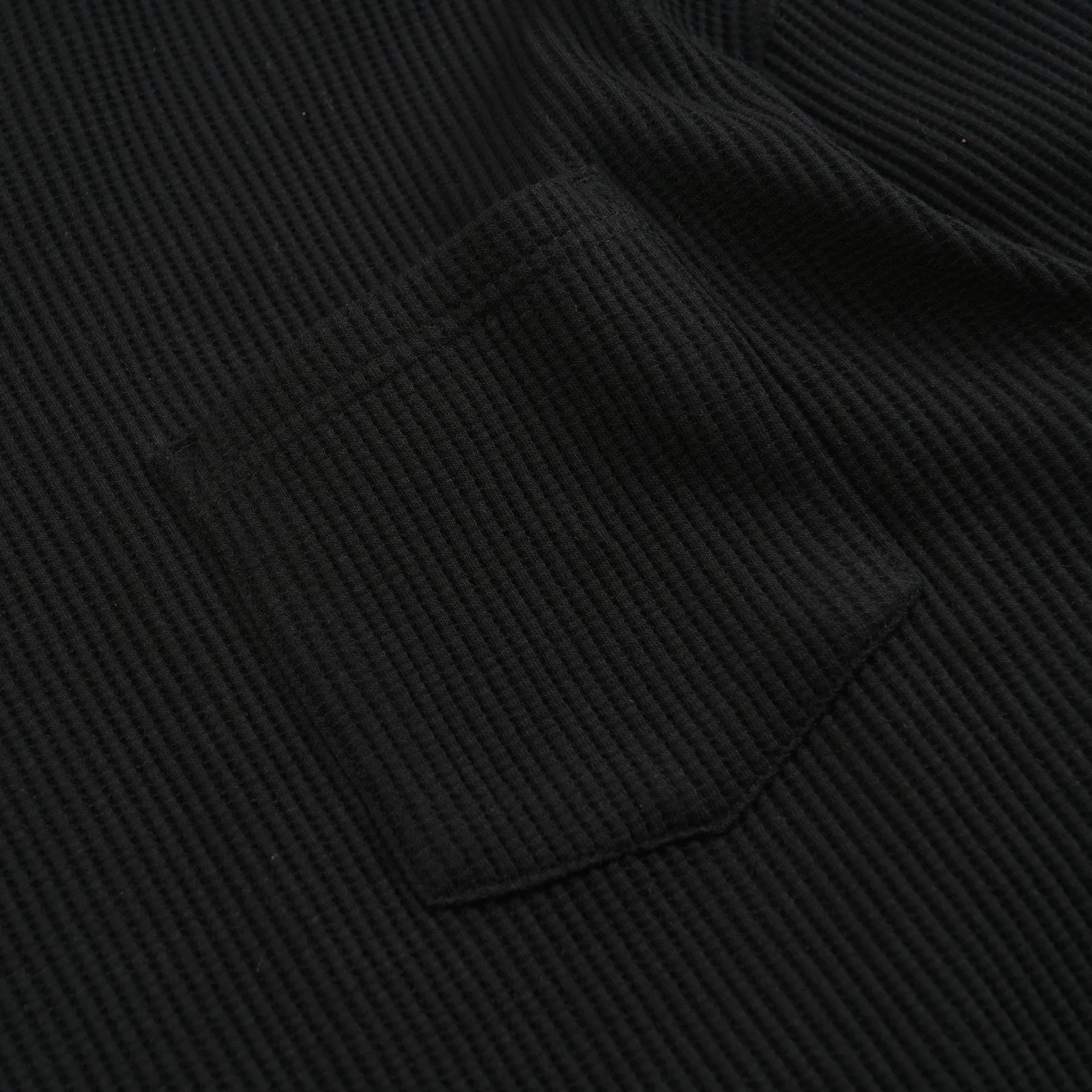 OVERSIZED WAFFLE POCKET T-SHIRT - BLACK sold by FrizmWORKS product image thumbnail 5