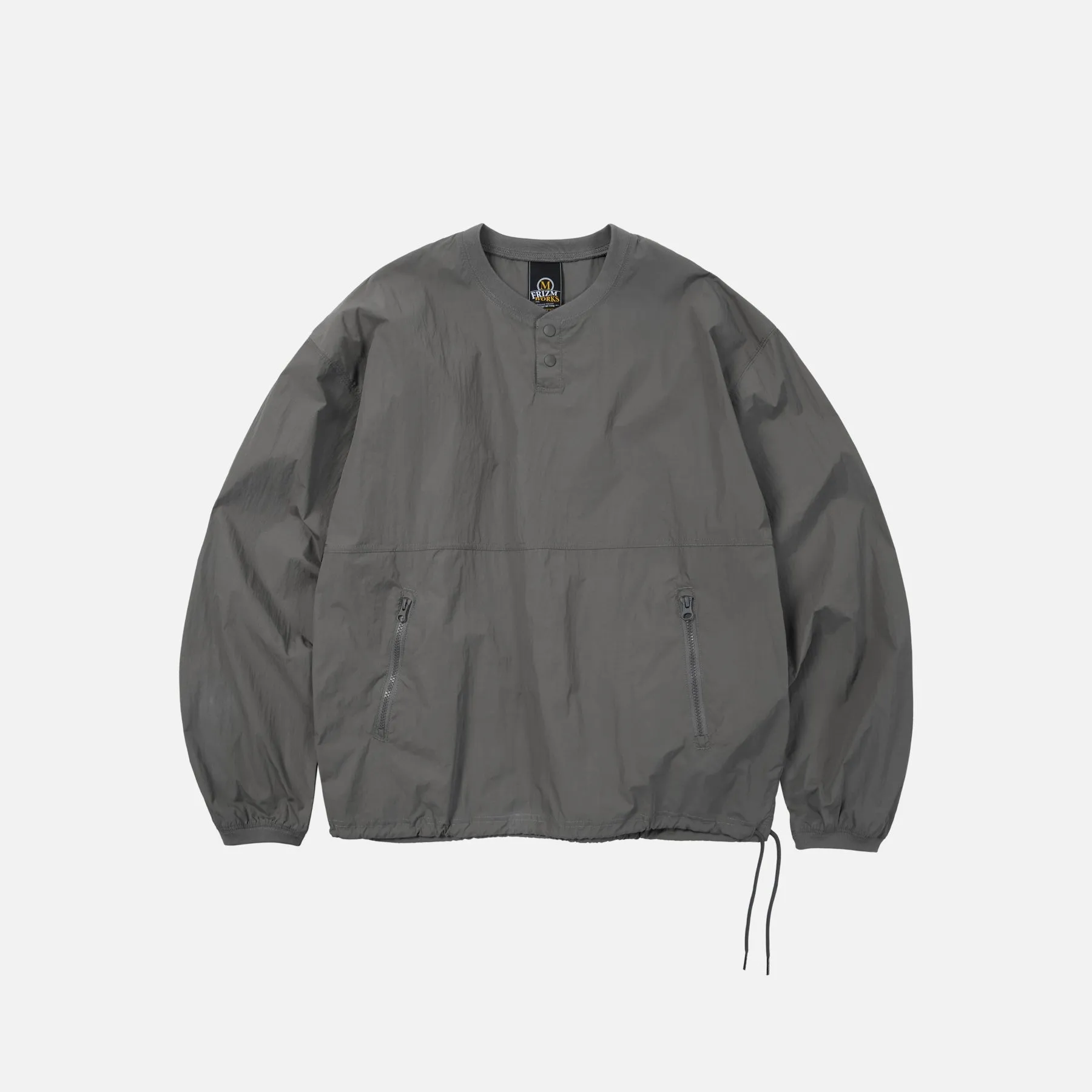 NYLON POCKET PULLOVER SWEATER - DEEP GRAY sold by FrizmWORKS